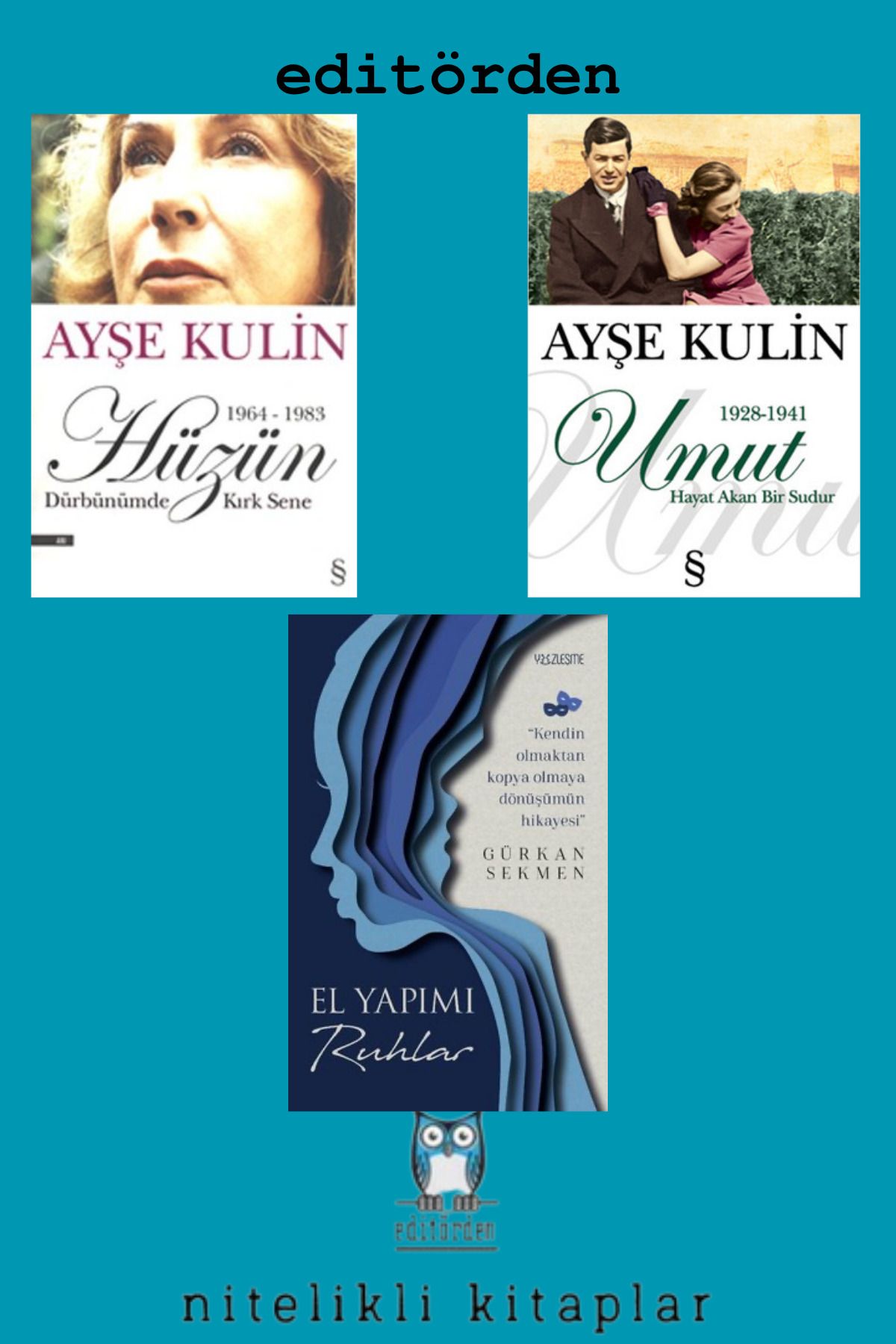 Yüzleşme Yayınları Umut - Hüzün - El Yapımı Ruhlar / Gürkan Sekmen