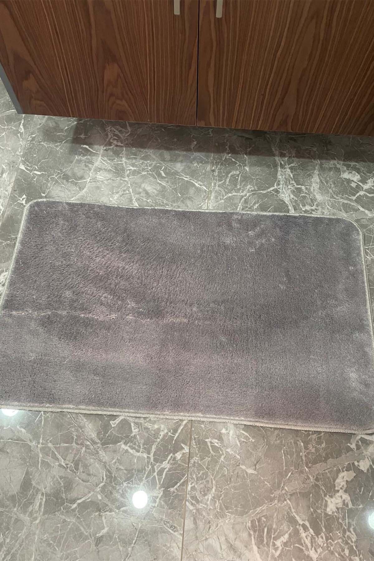 tropikal home-Σετ 2 πλενόμενη αντιολισθητική βάση μετά το μπάνιο Μοκέτα βελούδινο σετ τουαλέτας 3