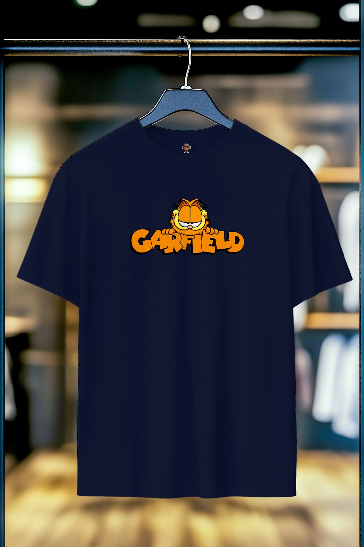 BookOrBook IM not Lazy Garf %100 Pamuk Premium Kalite Sırt Baskılı T-Shirt