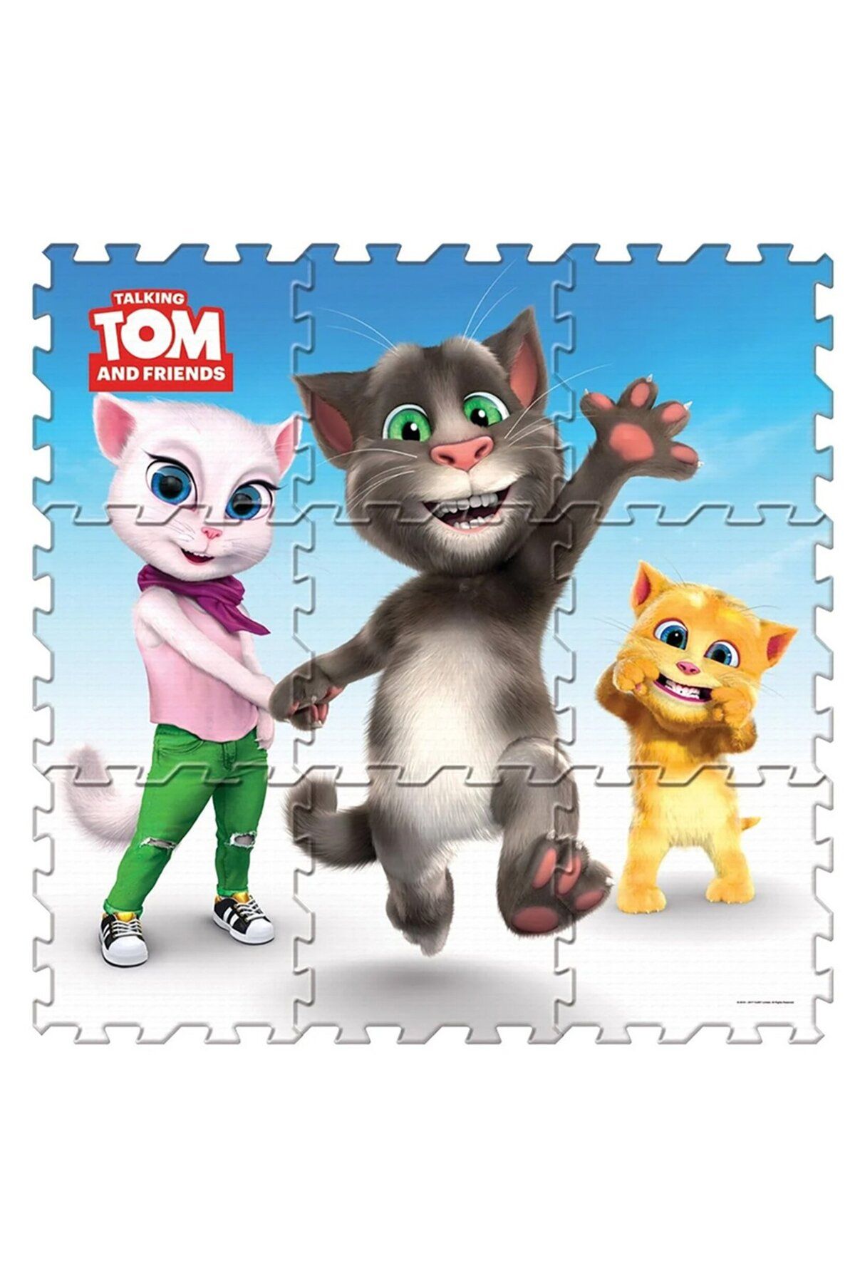MATMEL Armağan Oyuncak Talking Tom Eva Yer Matı