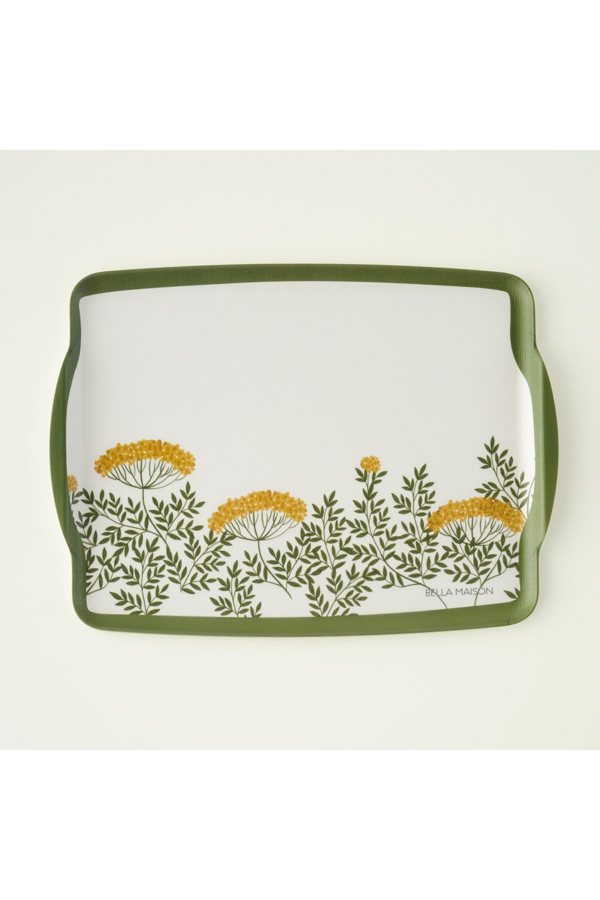 Bella Maison Garden Melamin Tepsi Yeşil (42x31 cm)