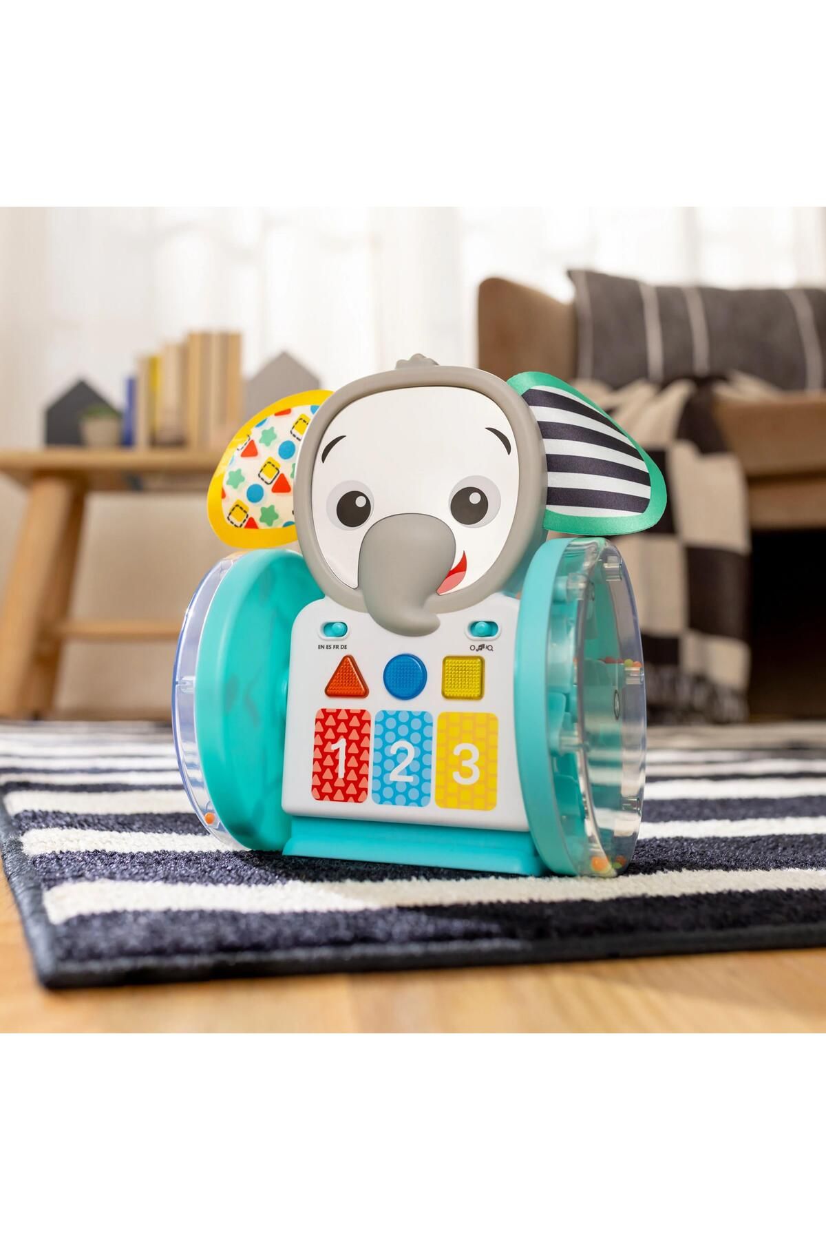 Baby Einstein Chase & Tap Emekleme Oyuncağı Fil Earl