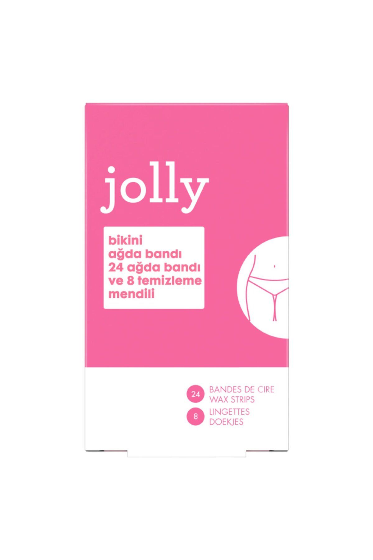 Jolly Bikini Bölgesi Ağda Bandı 24'lü