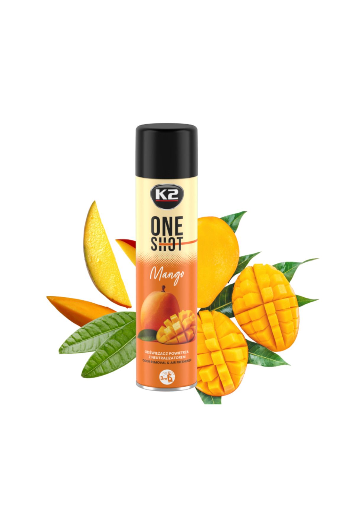 K2 ONE SHOT MANGO 600ml Koku giderici ve oda spreyi
