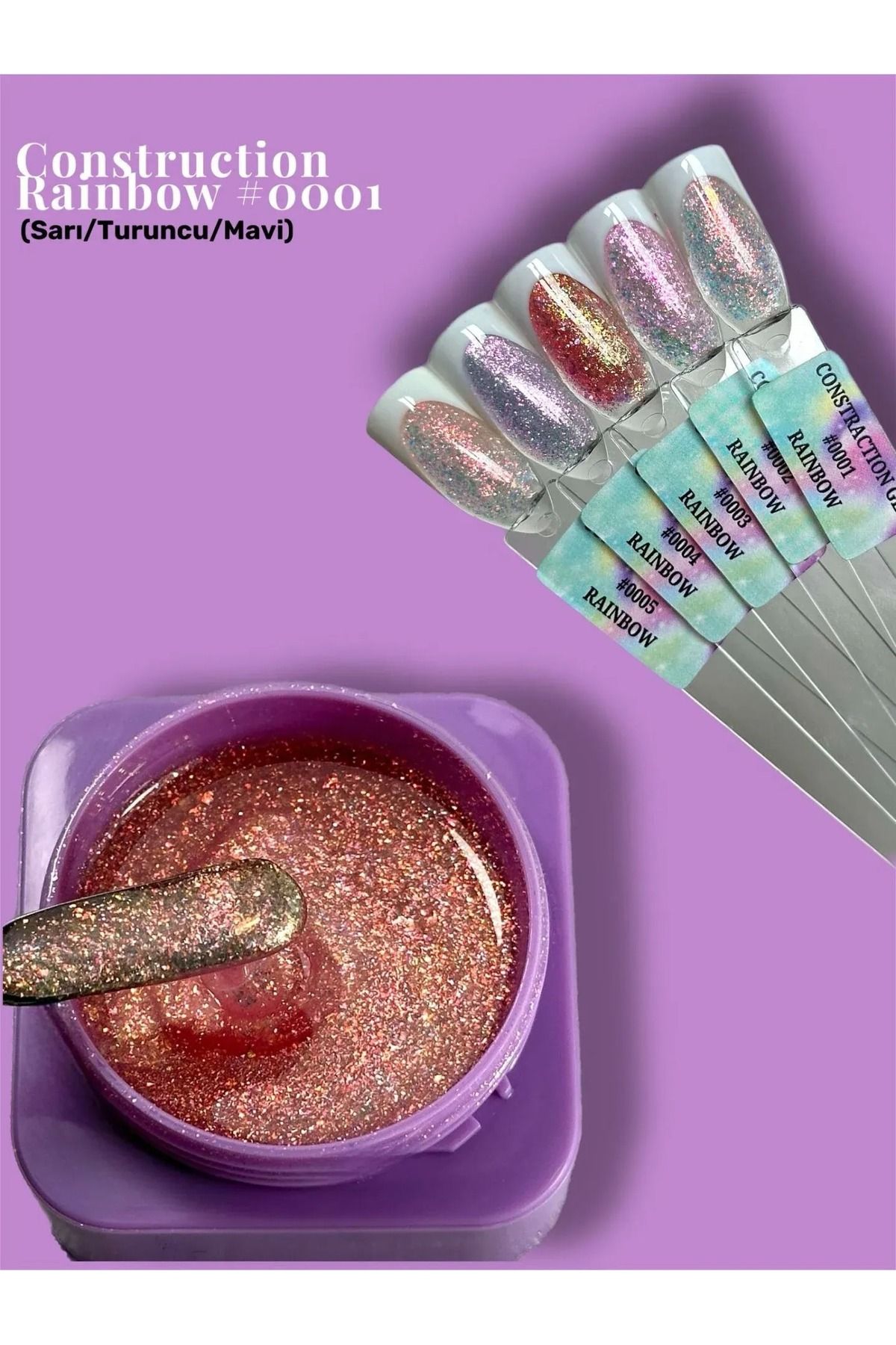 VIOLA BEAUTY CONSTRUCTION RAINBOW JEL - 50 ML