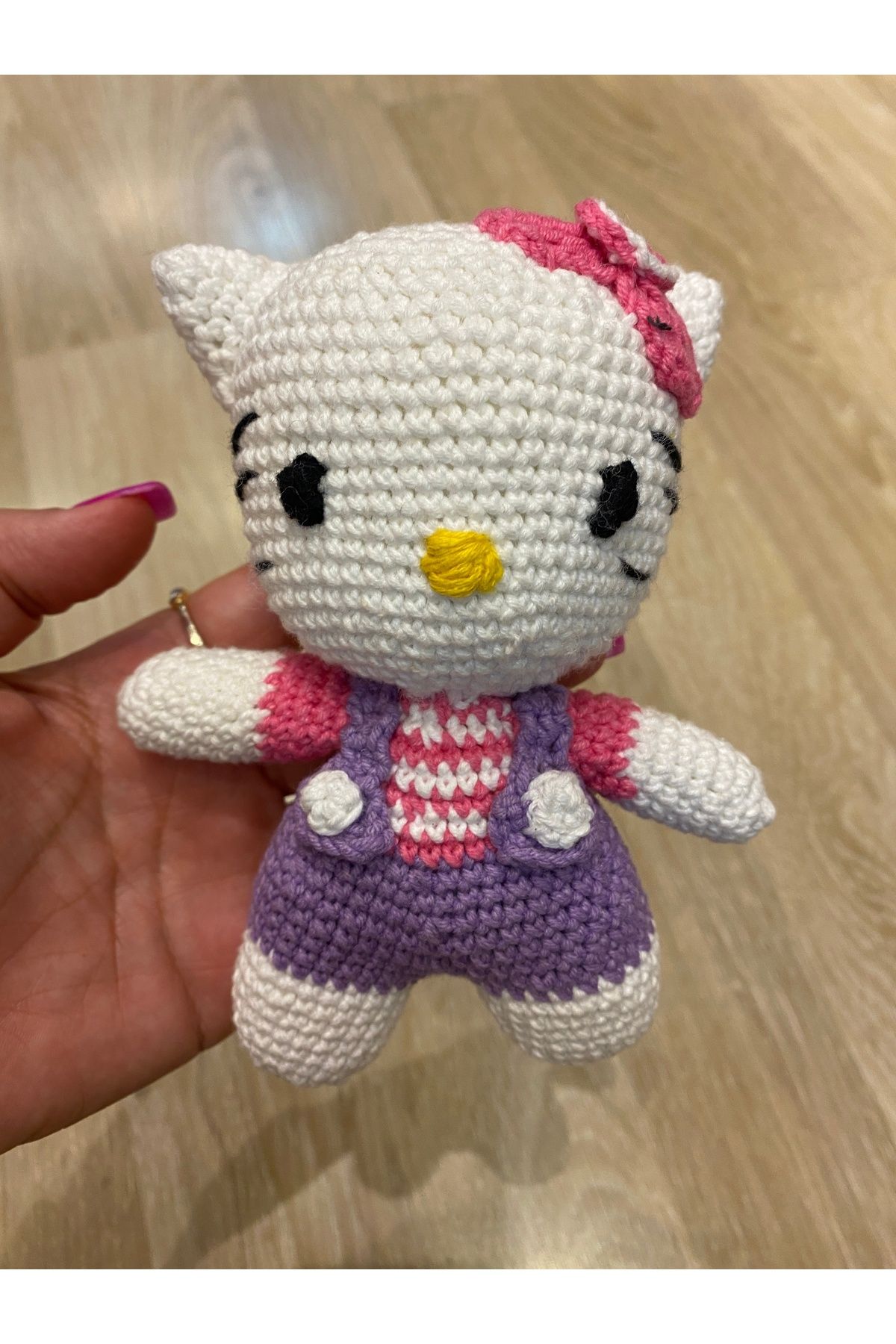 netuhaf Amigurumi Örgü Hello Kitty Oyuncak