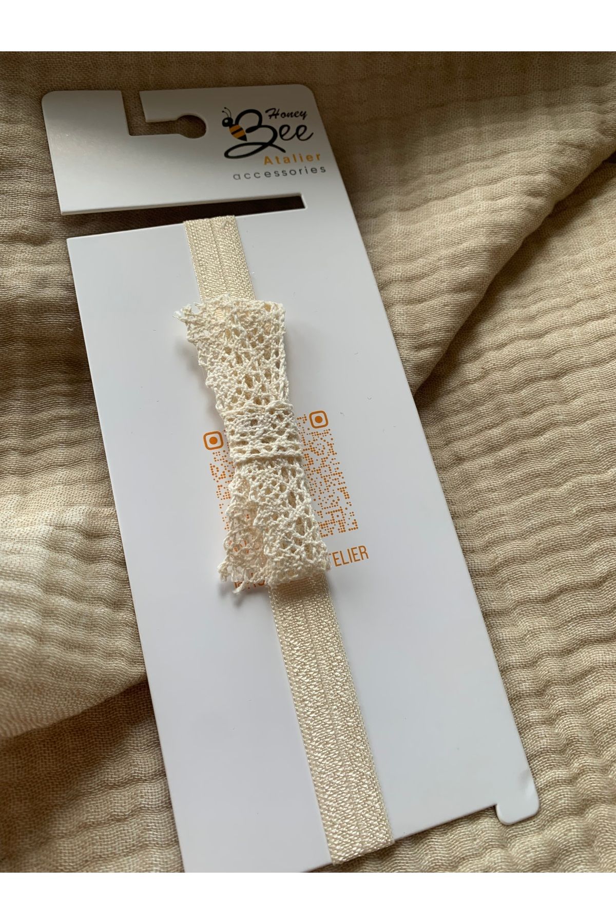 Honeybeeatelier Kopanaki mini saç bandı