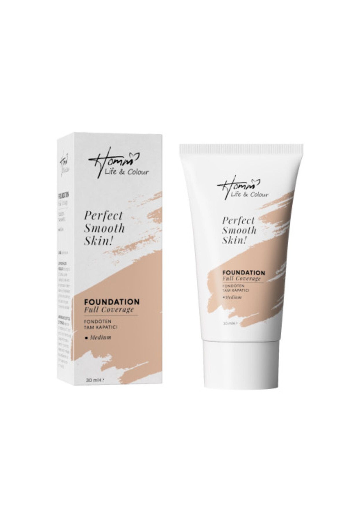 Homm Life Fondöten Foundation Medium 30ml