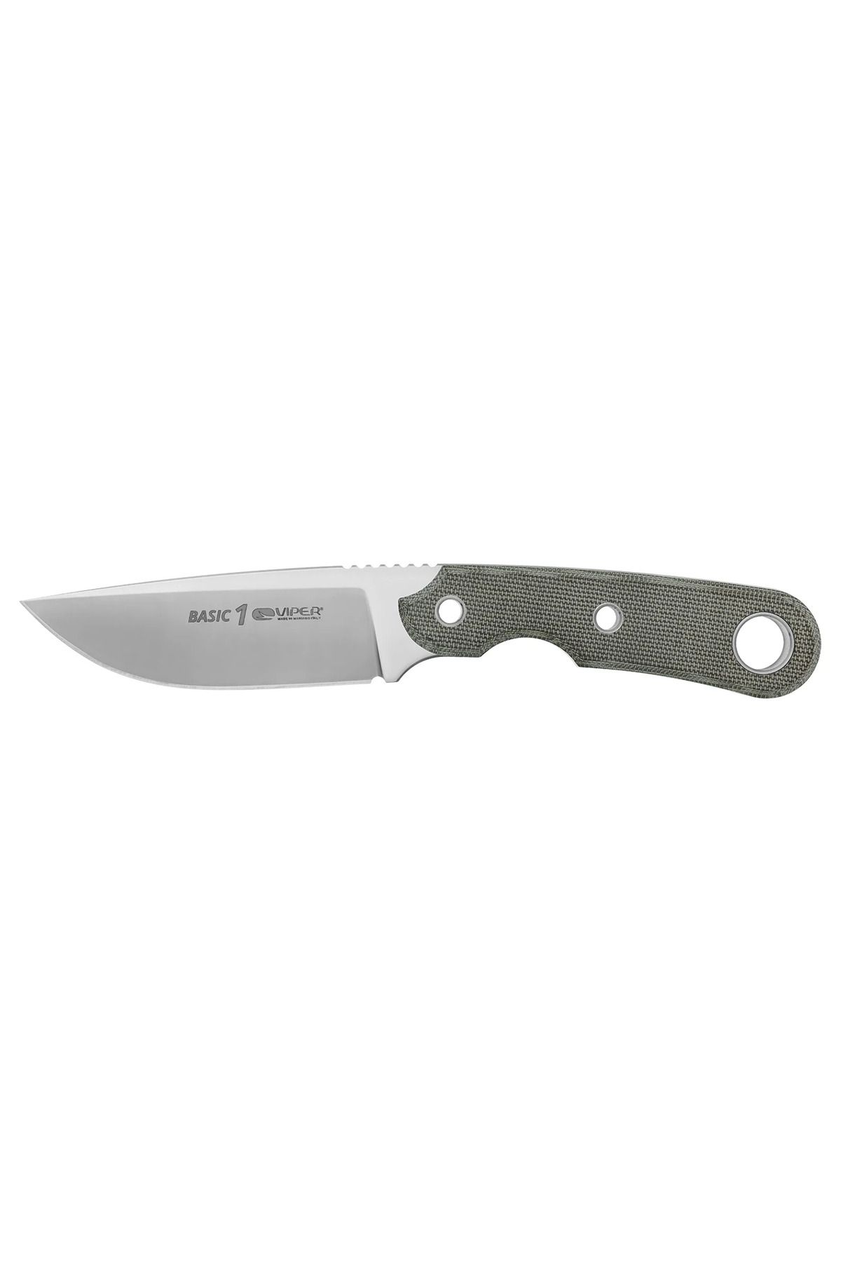 VİPER Viper Basic1 Green Canvas Satin MagnaCut Bıçak