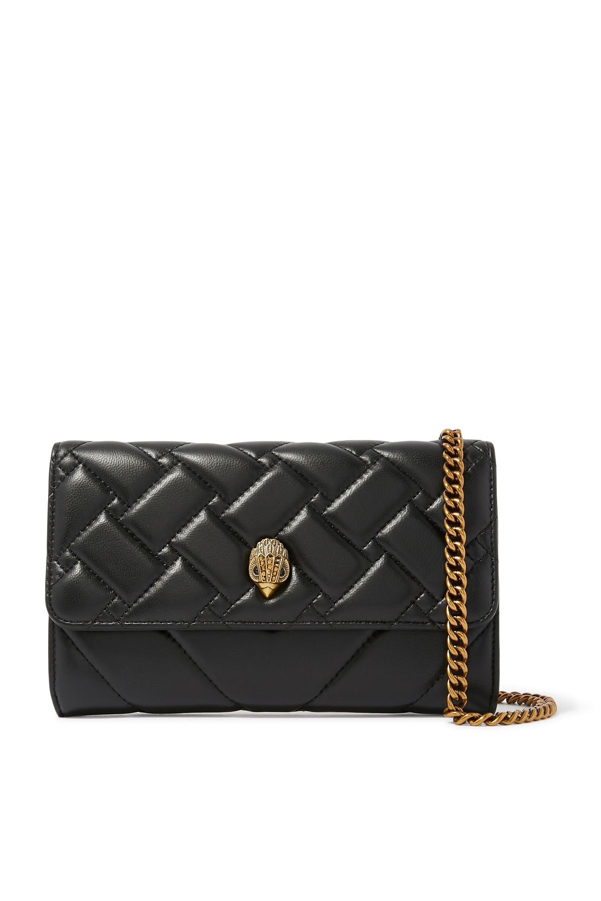 Kurt Geiger Kensington Chain Wallet Deri Zincirli Cüzdan 19x11 cm, Şık ve Fonksiyonel