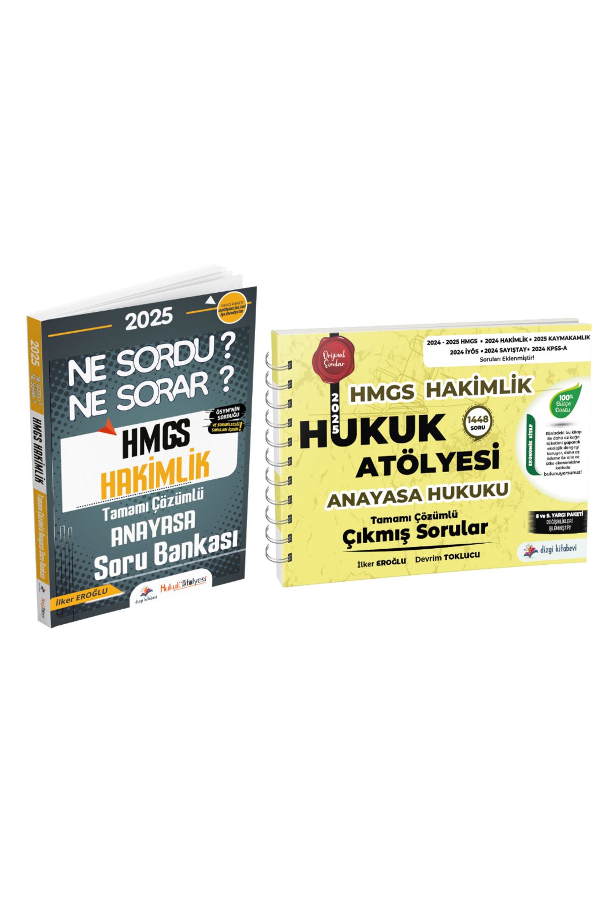 Dizgi Kitap Hukuk Atölyesi HMGS Hakimlik Ne Sordu Ne Sorar Anayasa Hukuku Soru Bankası ve Çıkmış Sorular Seti