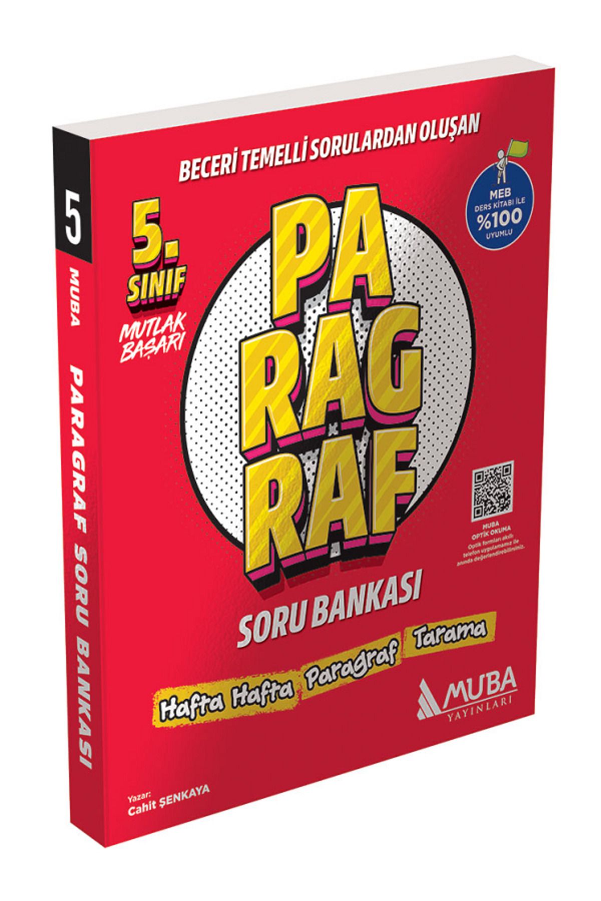 Efsane Yayınları 5.Sınıf Muba Mutlak Başarı Paragraf Soru Bankası / Hafta Hafta Paragraf Tarama - Beceri Temelli