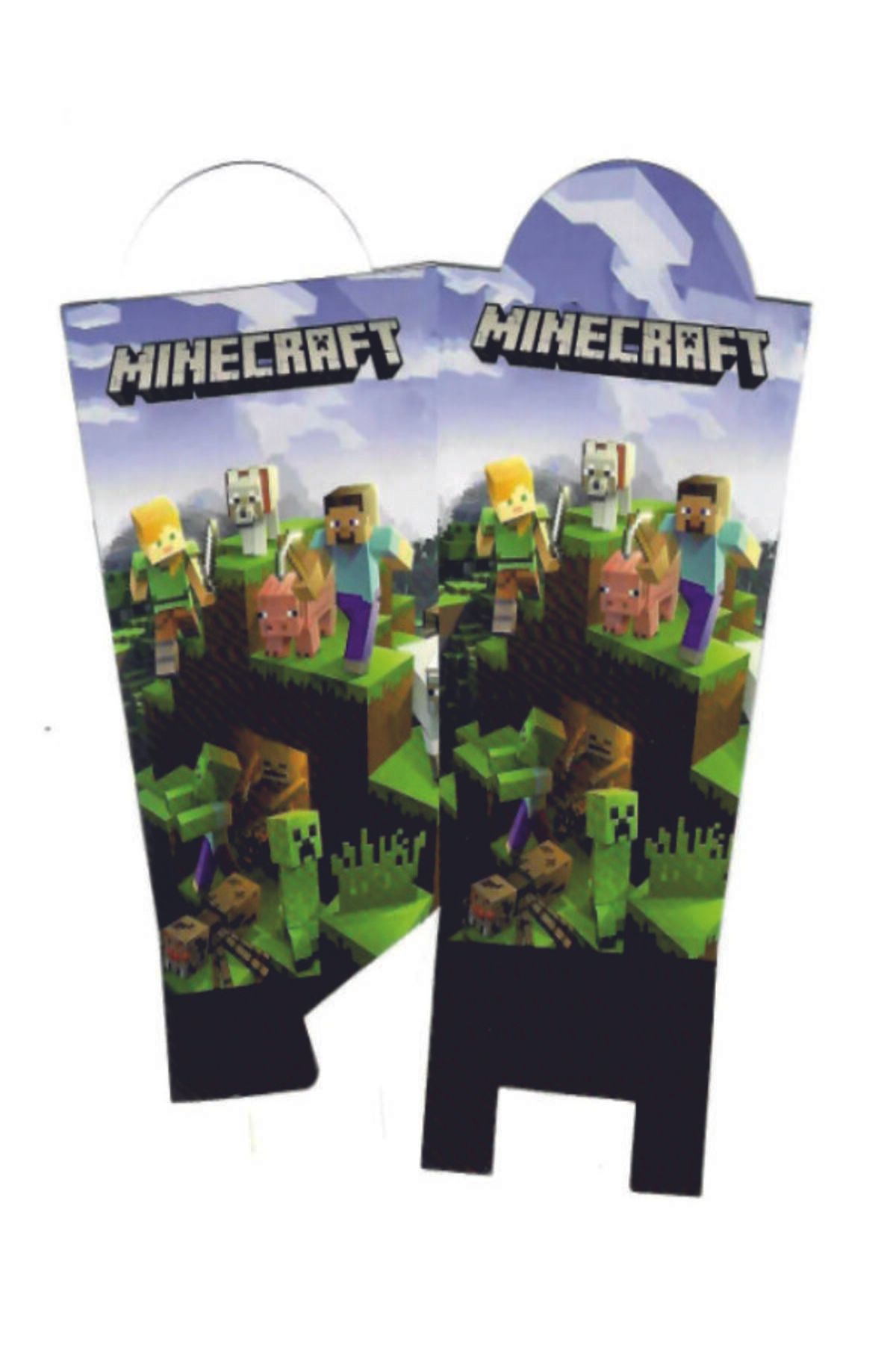 Masal Şekerleme Mısır Kutusu 8 li Mısır Kutusu minecraft