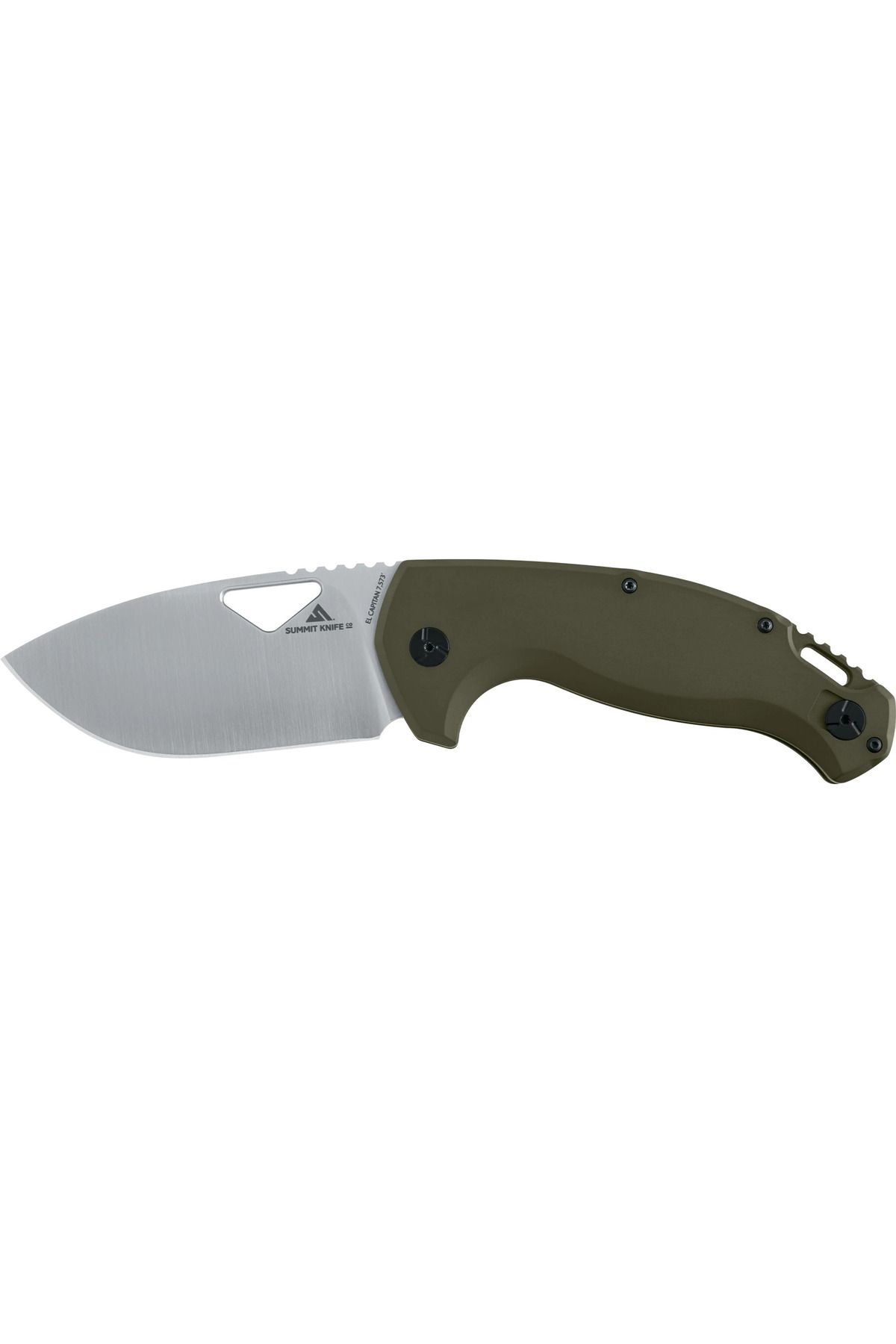 Fox Knives El Capitan OD Green Aluminium Satin M390 Çakı
