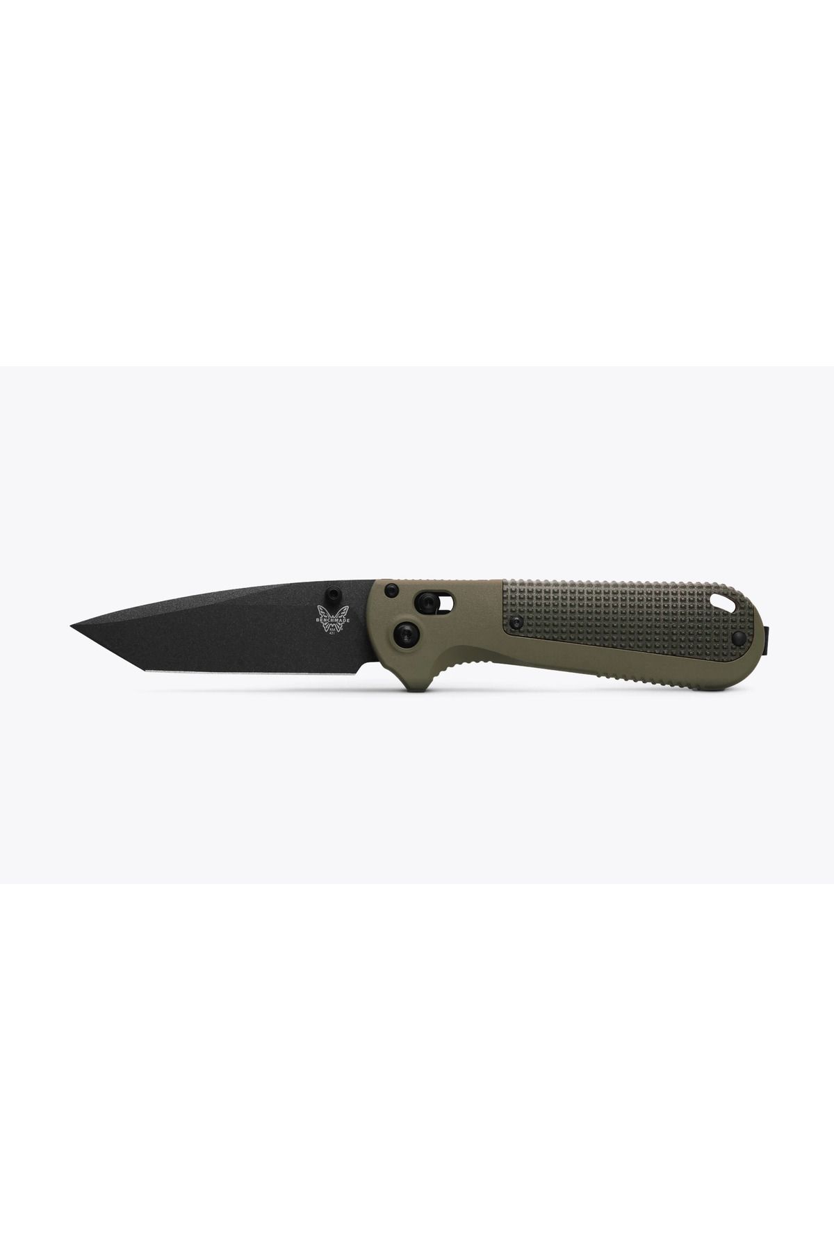 BENCHMADE Redoubt® Tanto Ranger Green & Forest Grivory® Cobalt Black Cerakote CPM-D2 Çakı