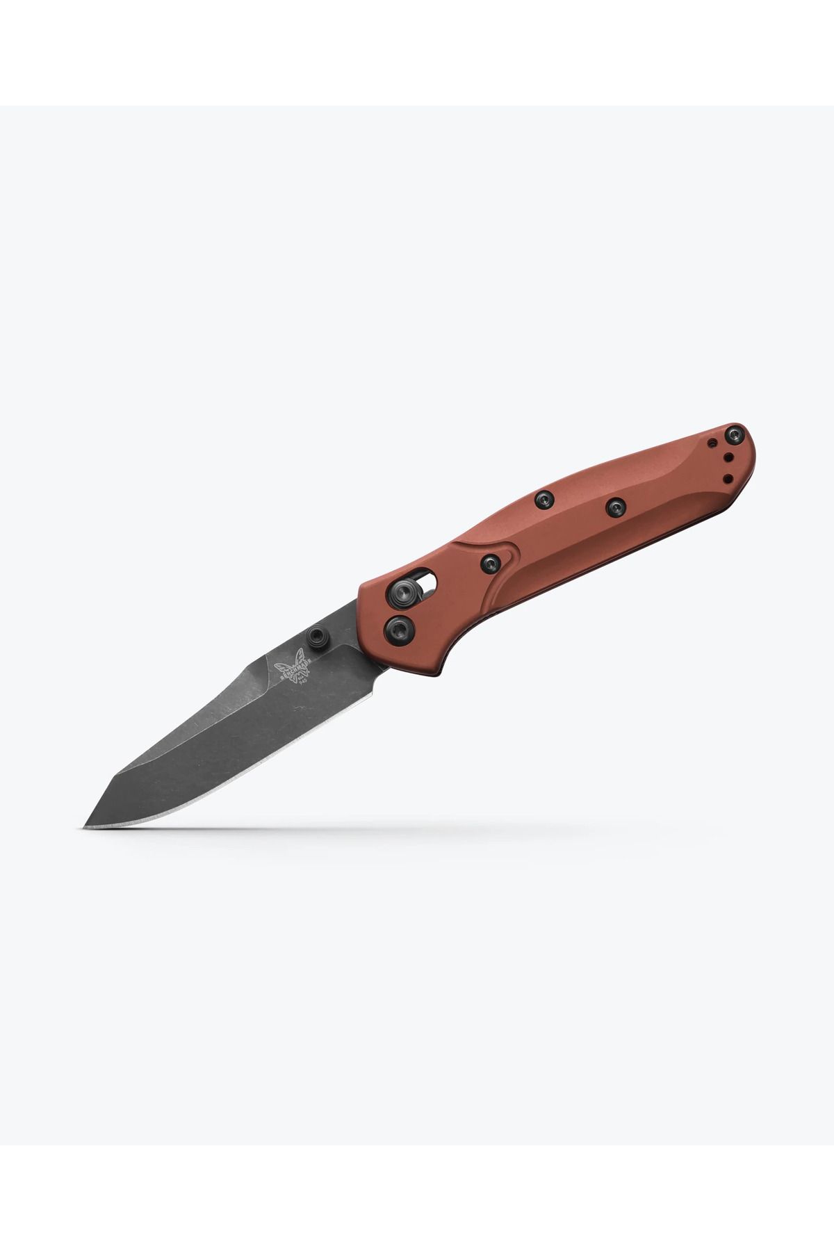 BENCHMADE Mini Osborne Reverse Tanto Burnt Copper Aluminum Battlewash Magnacut Çakı
