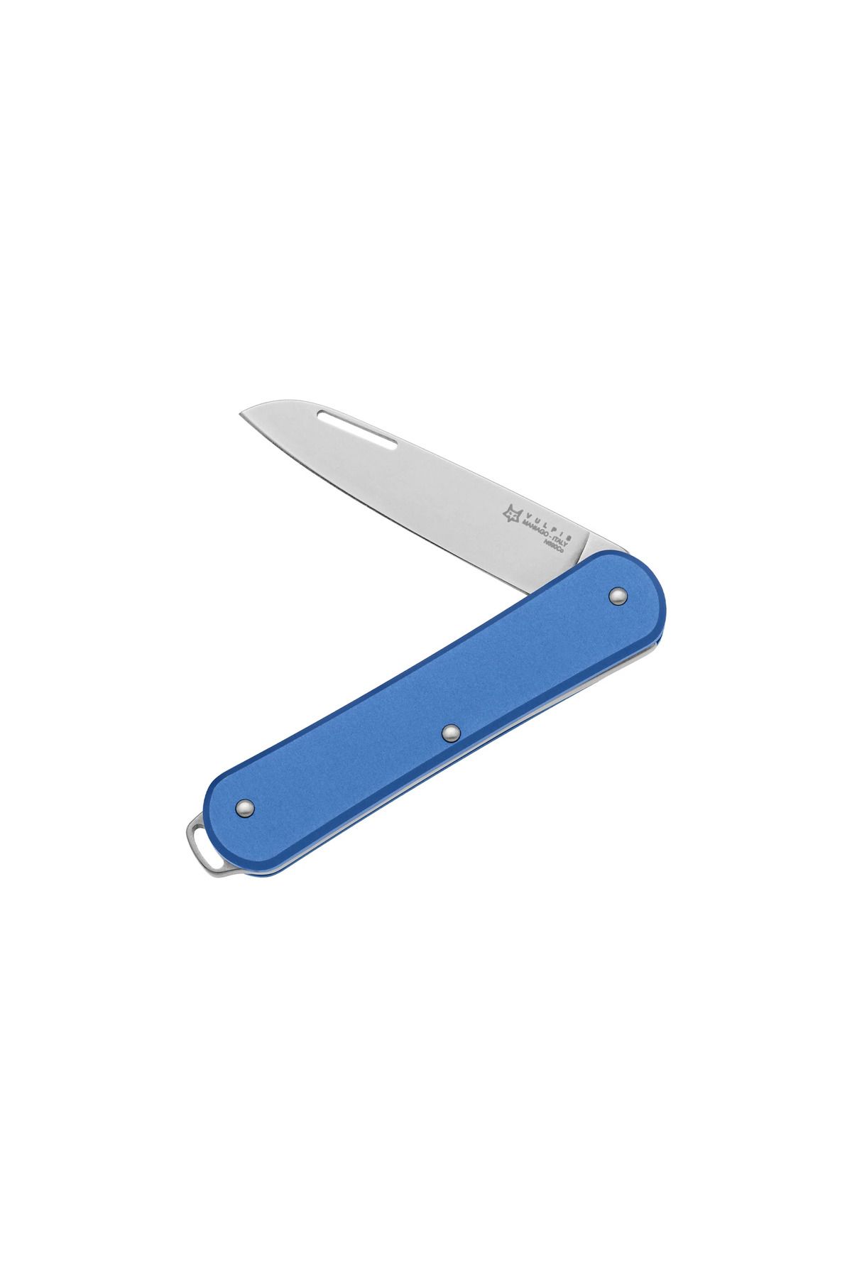 Fox Knives Vulpis 130 Sky Blue Aluminium Çakı