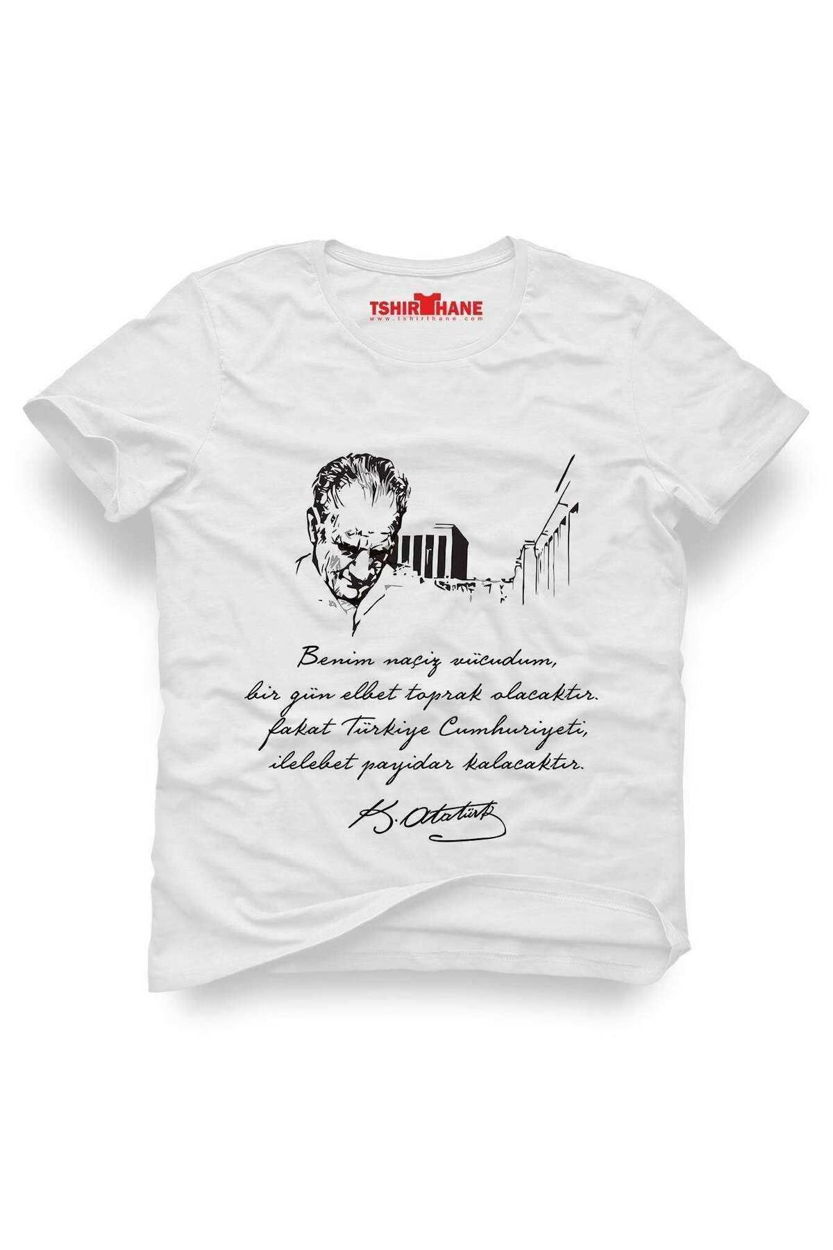 Tshirthane Atatürk Sonsuzluk 10 kasım Tişört Erkek Tshirt