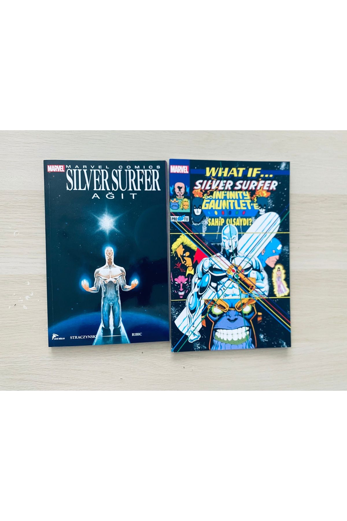Presstij Kitap What if? Silver surfer infinity gauntlet’e sahip olsaydı / Silver surfer ağıt set