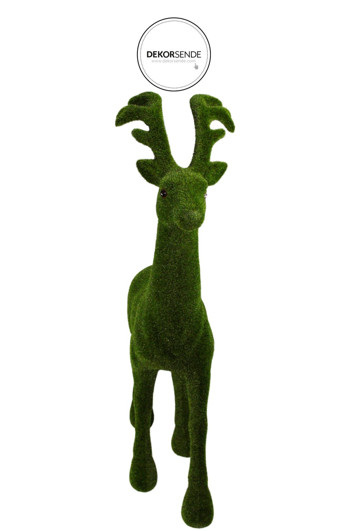 Dekorsende Yosun Floklu Geyik 76 cm