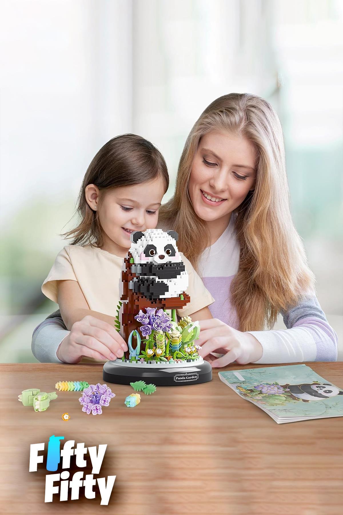 مجموعه پانلوس Yko مدل پاندا، مجموعه ساختنی تزئینی و کلکسیونی ۱۰۸۳ تکه – Ffp1279