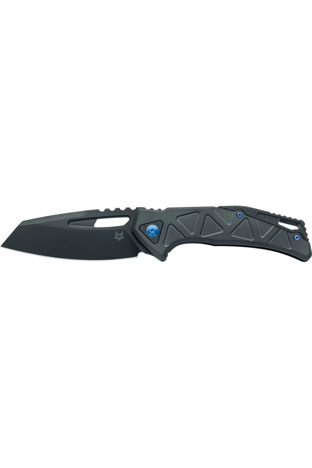 Fox Knives Chronos PVD Magnacut Black Aluminium Çakı