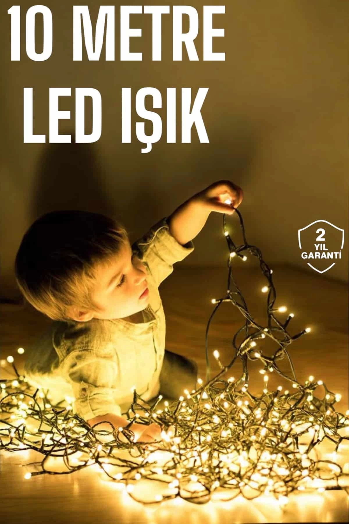 Heez Gün Işığı 10 Metre Led Işık Şerit Led Süsleme Parti Malzemesi