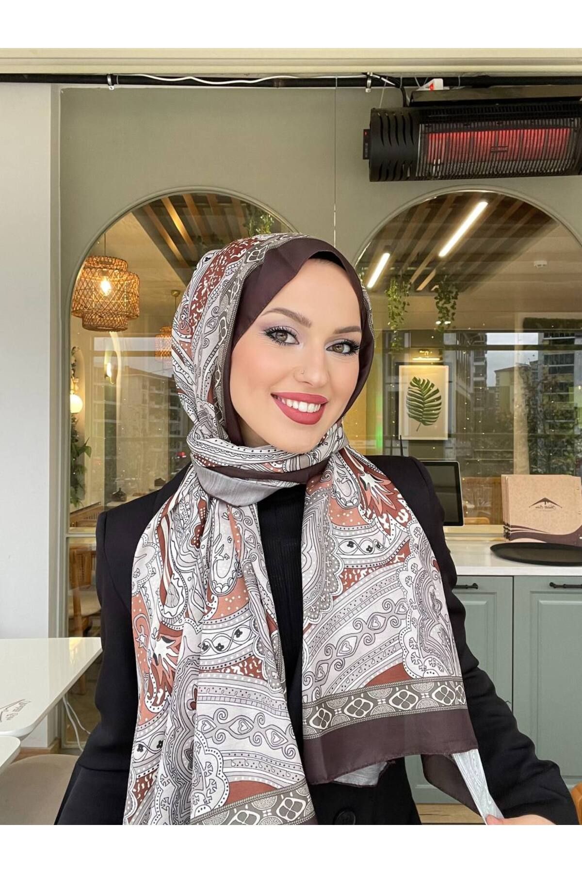 SAYRA Shawl Soft Pamuklu Etro Şal