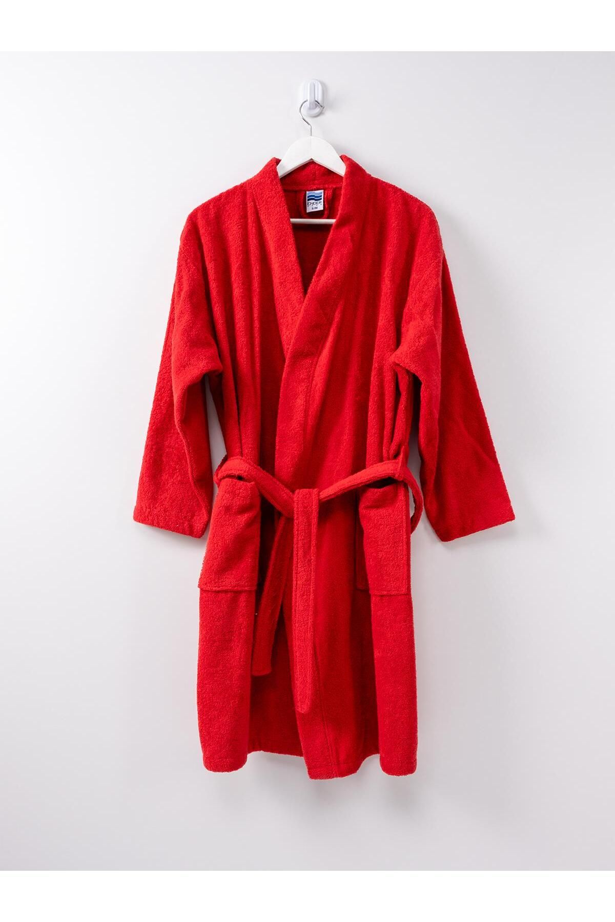 Ender Home Kimono Bornoz %100 Pamuk Unisex