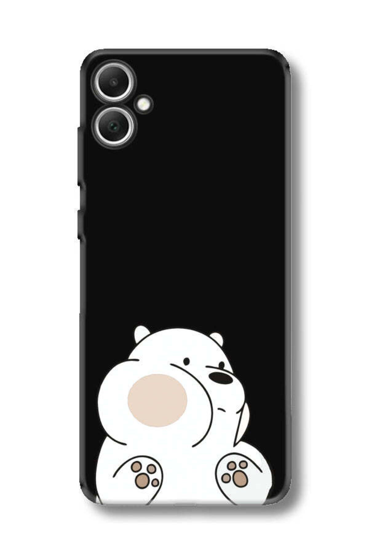 frondcase Samsung A05 Panda Siyah Telefon Kılıfı