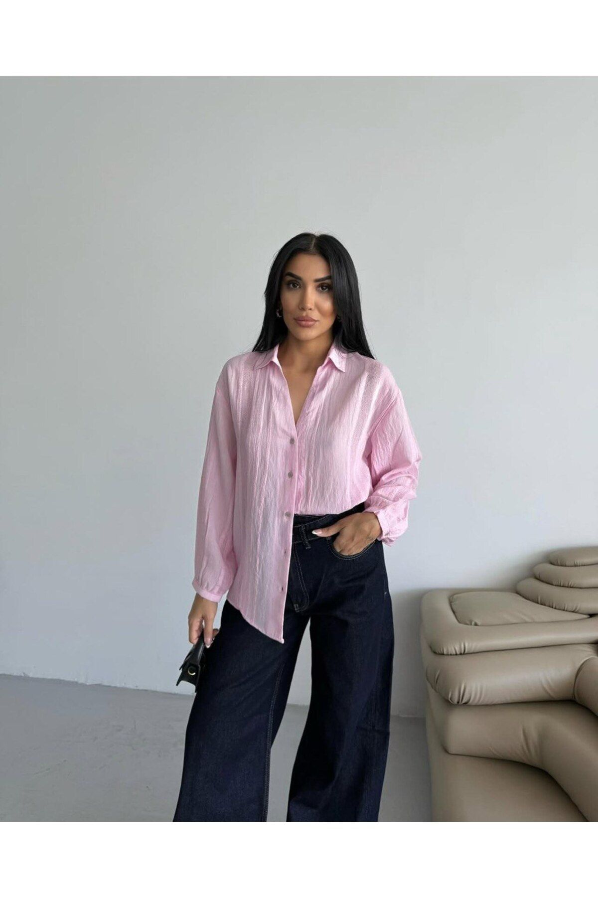 Mila oversize gomlek