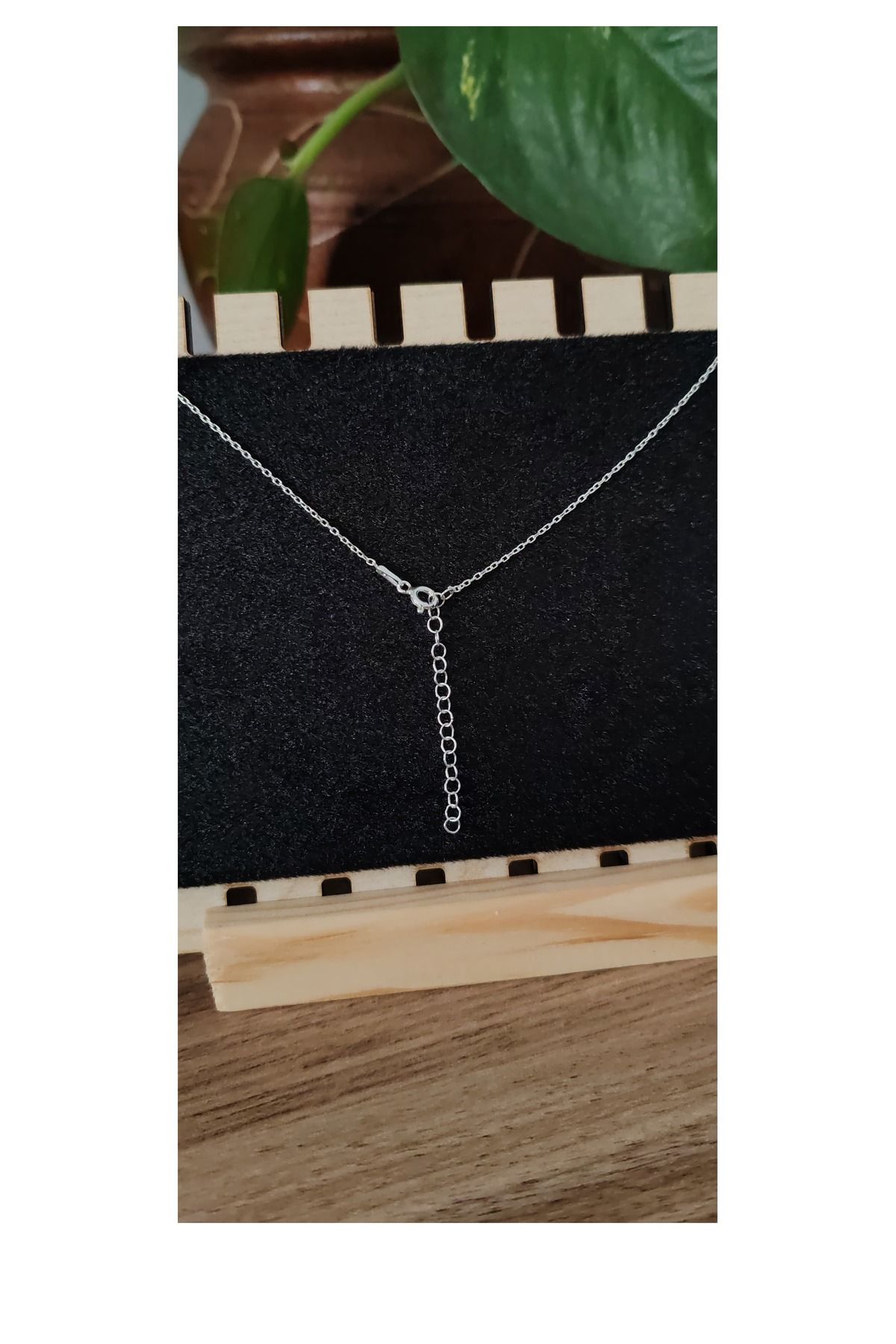 NUR GÜMÜŞ 925 Ayar Boyu Ayarlanabilir Uzatmalı Gümüş Kolye Zinciri 45+5 cm