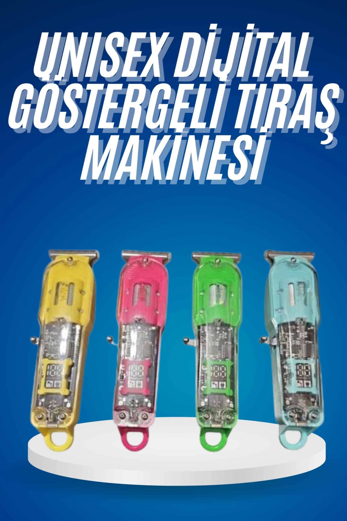 ÖYKÜ VE YİĞİT Tıraş Makinesi Unısex Güçlü Motor Kapasiteli Epilasyon Öncesi Kısaltma Makinesi