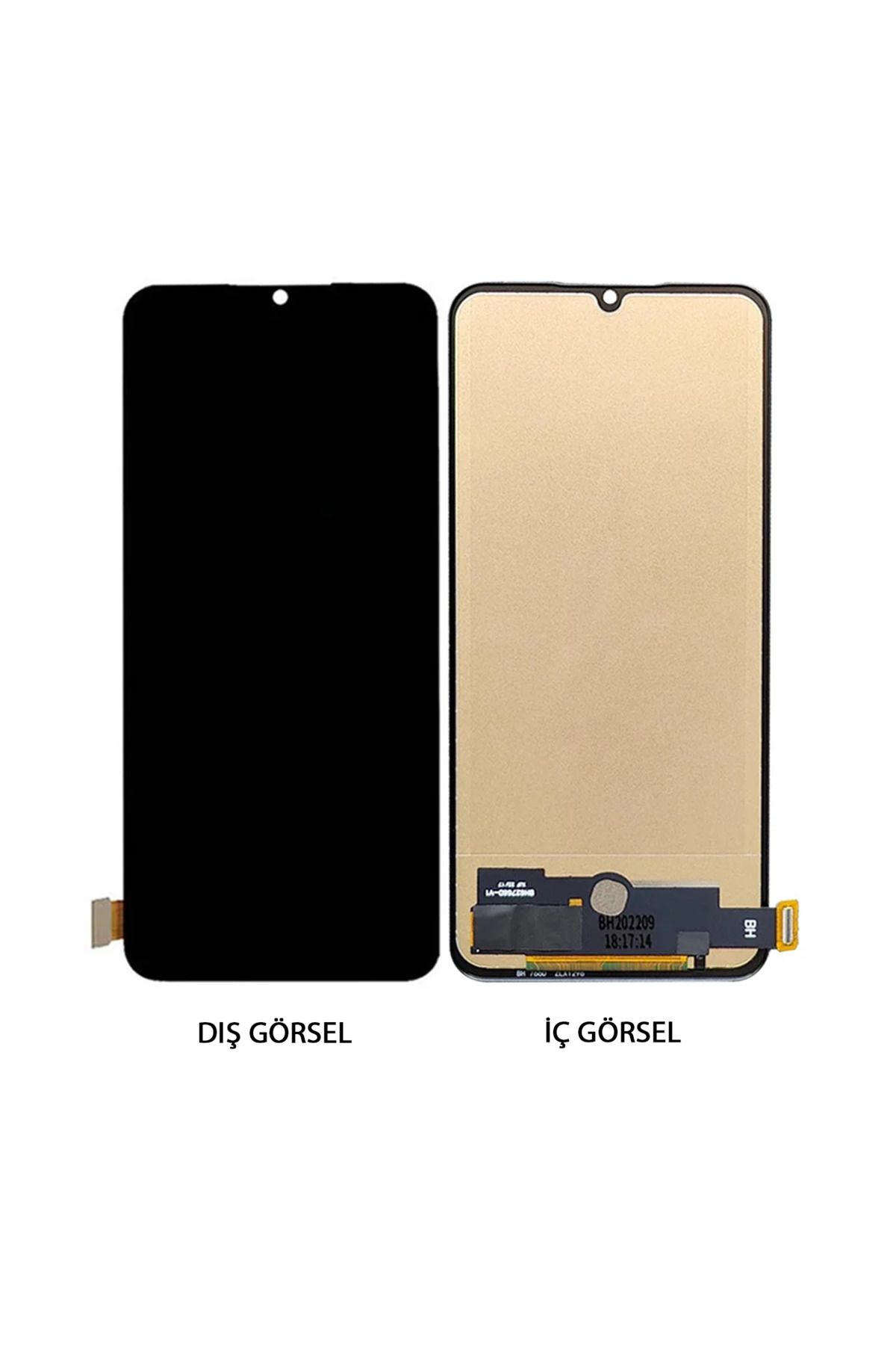 Teknonet Vivo X50 Lite Uyumlu Org Lcd+Dokunmatik (Siyah)