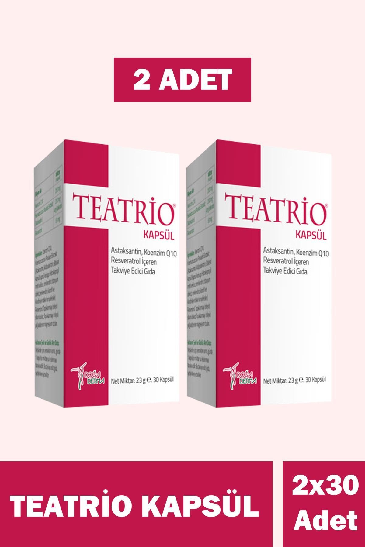 DOĞA DERMA Teatrio 30 Kapsül 2 Adet