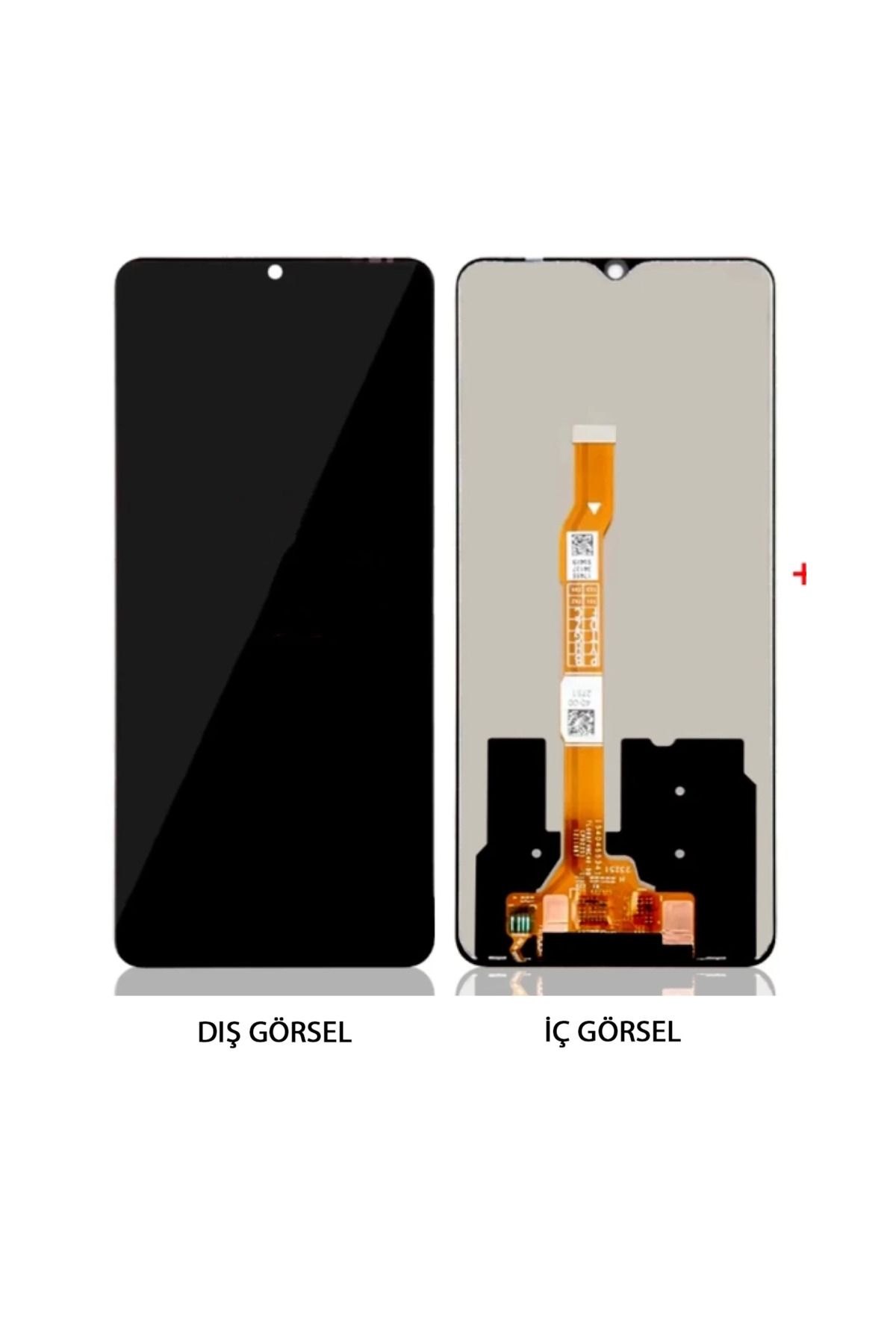 Teknonet Vivo Y27 Uyumlu Org Lcd+Dokunmatik (Siyah)