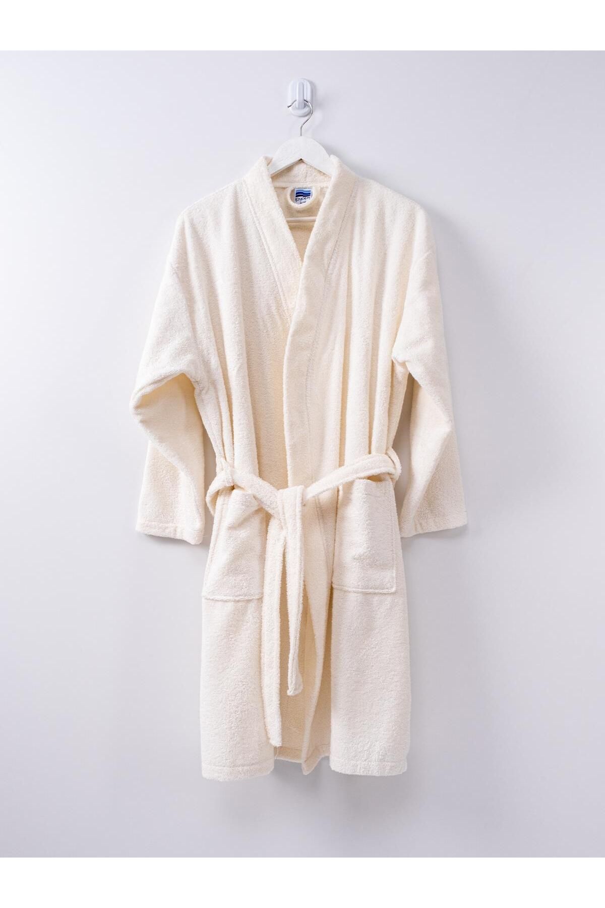 Ender Home Kimono Bornoz %100 Pamuk Unisex