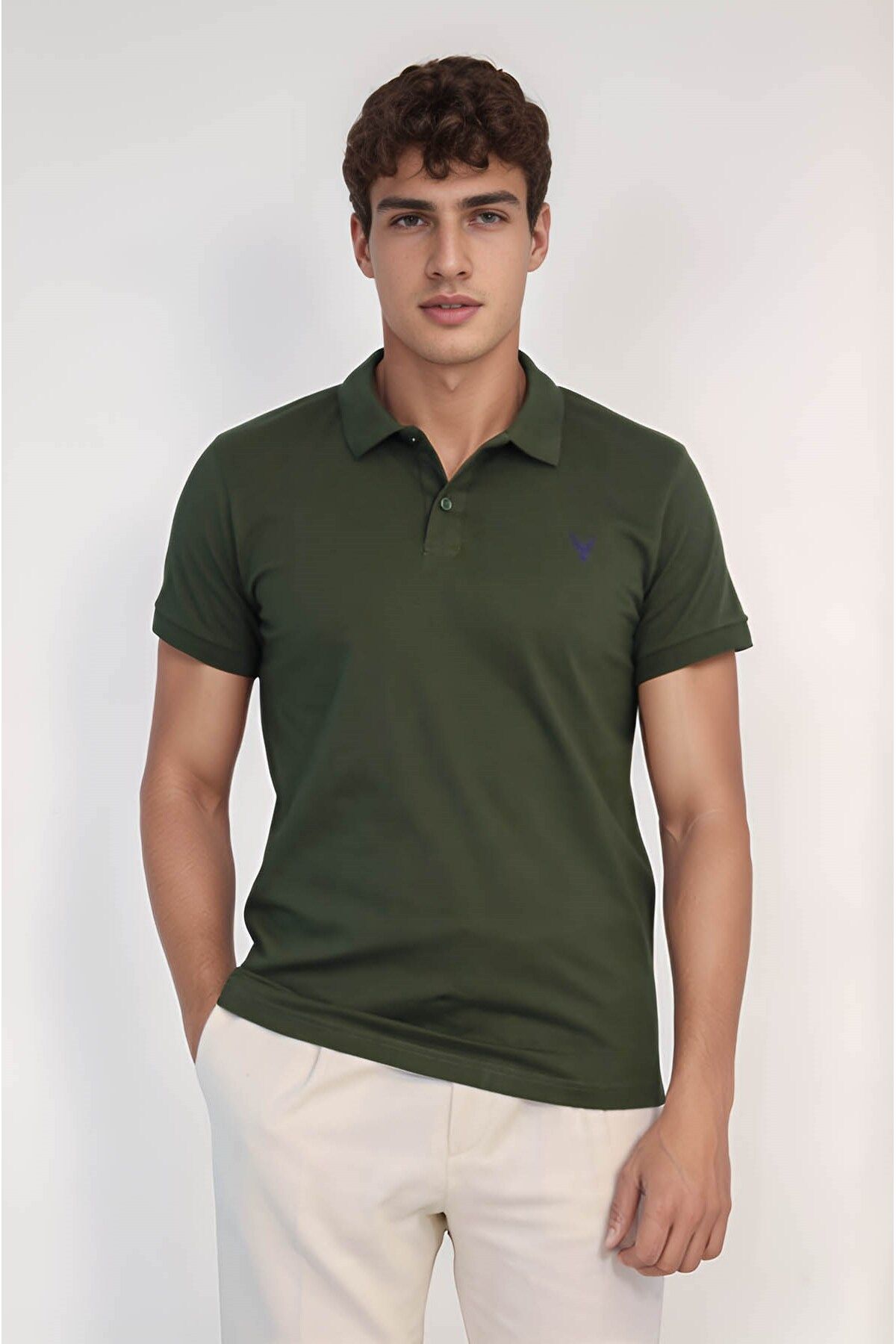 Velvarde POLO YAKA TSHIRT HAKİ (1815)