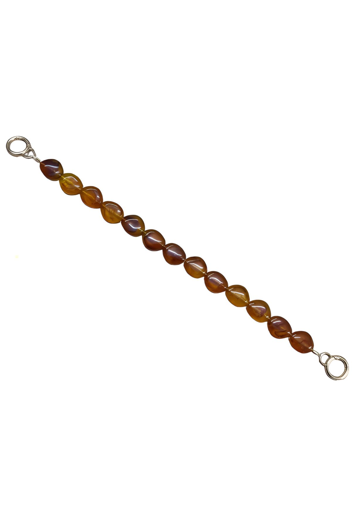 EleganTShoP Akrilik Yassı Boncuklu Çanta Sapı 48 cm AL99