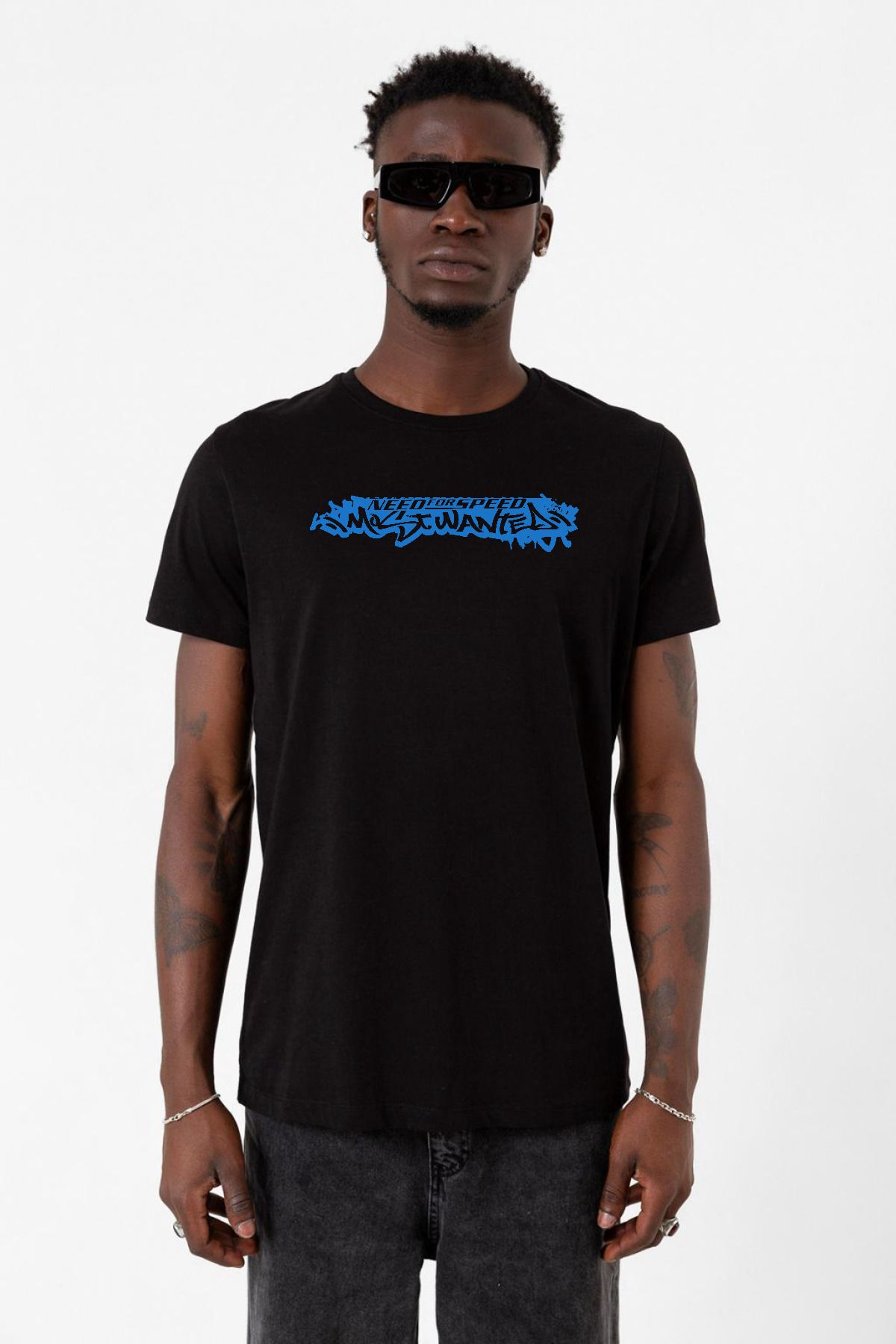 Tshirthane Need For Speed Most Wanted Siyah Erkek Tshirt