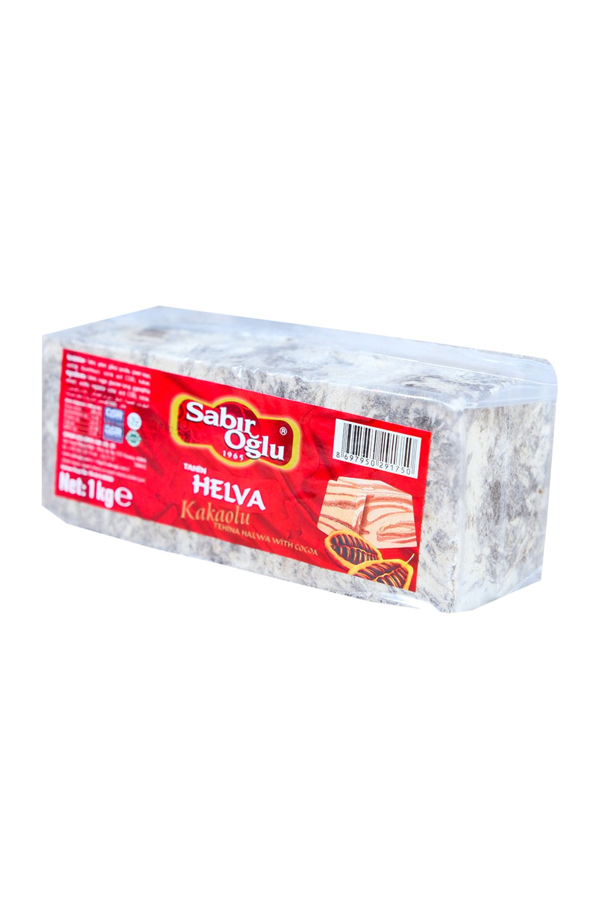 SABIROĞLU KAKAOLU BLOK HELVA 1000 GR