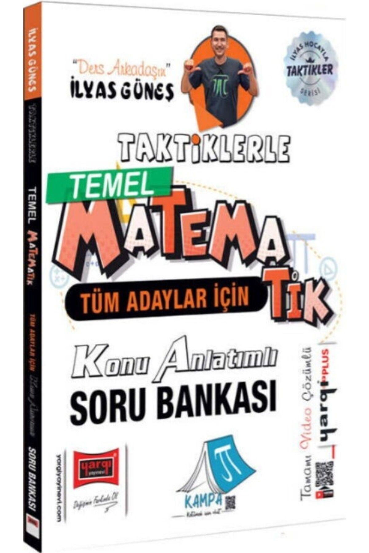 Ankara Kitap Merkezi Tüm Adaylar İçin Taktiklerle Temel Matematik Konu Anlatımlı Soru Bankası Yargı Yayınları