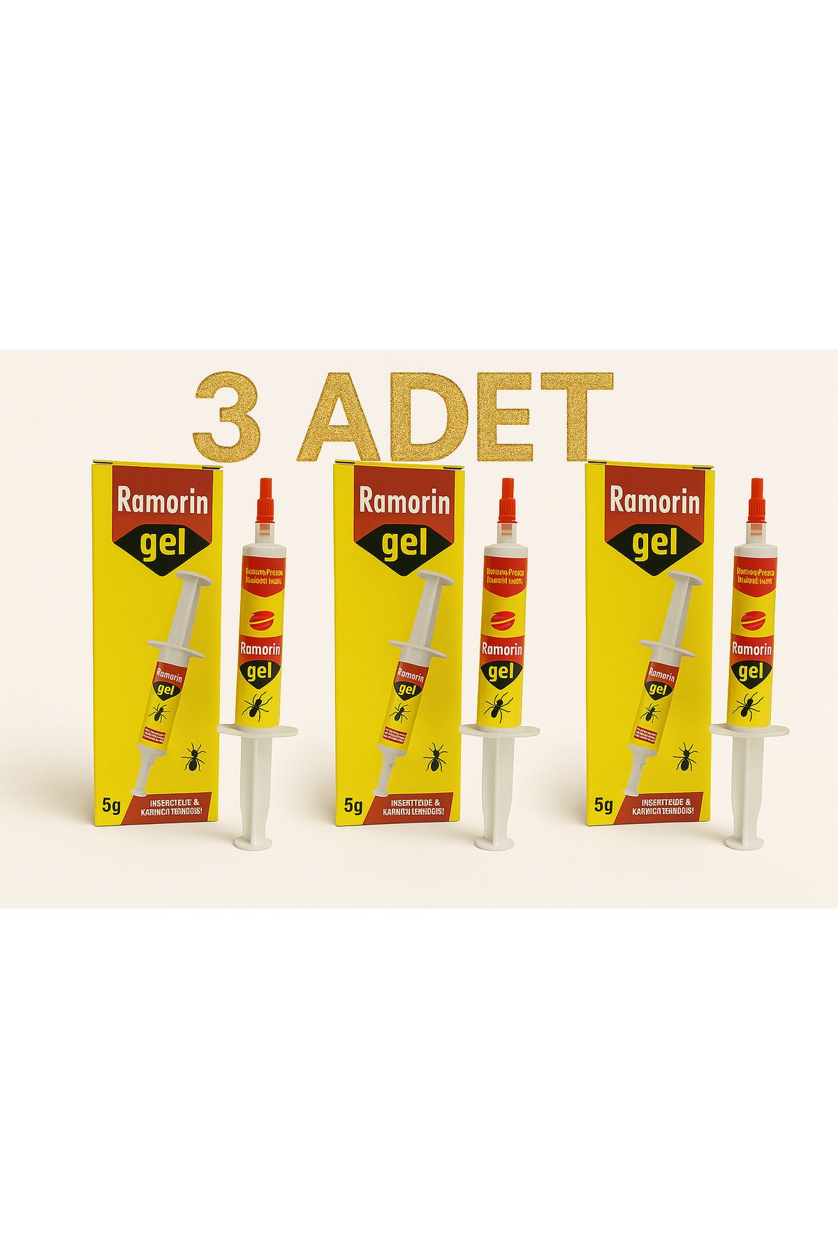 DERMASTUDİO Karınca ve Hamaböceği Jeli *3 ADET
