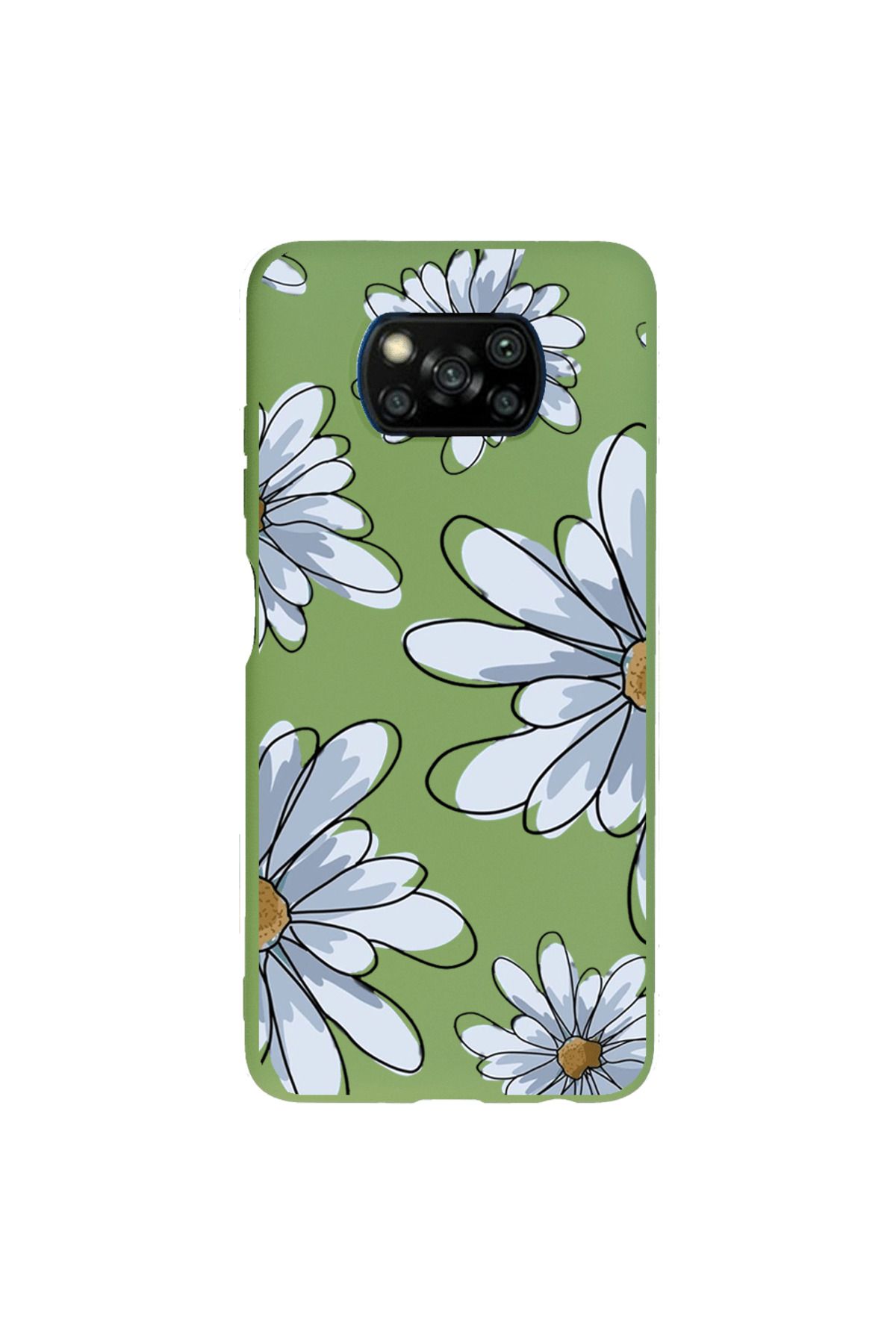 Royaleks Xiaomi Poco X3 Pro Lansman Kılıf - Papatya