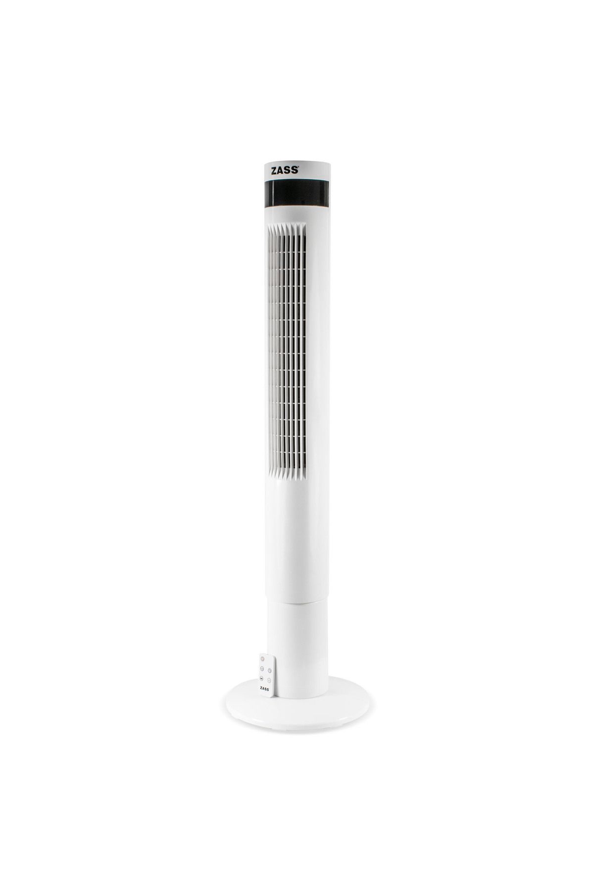 Zass-Tower fan with remote control Zass ZTF 02, 3 speed, 12h digital timer, LED ambient display, 3 modes 2