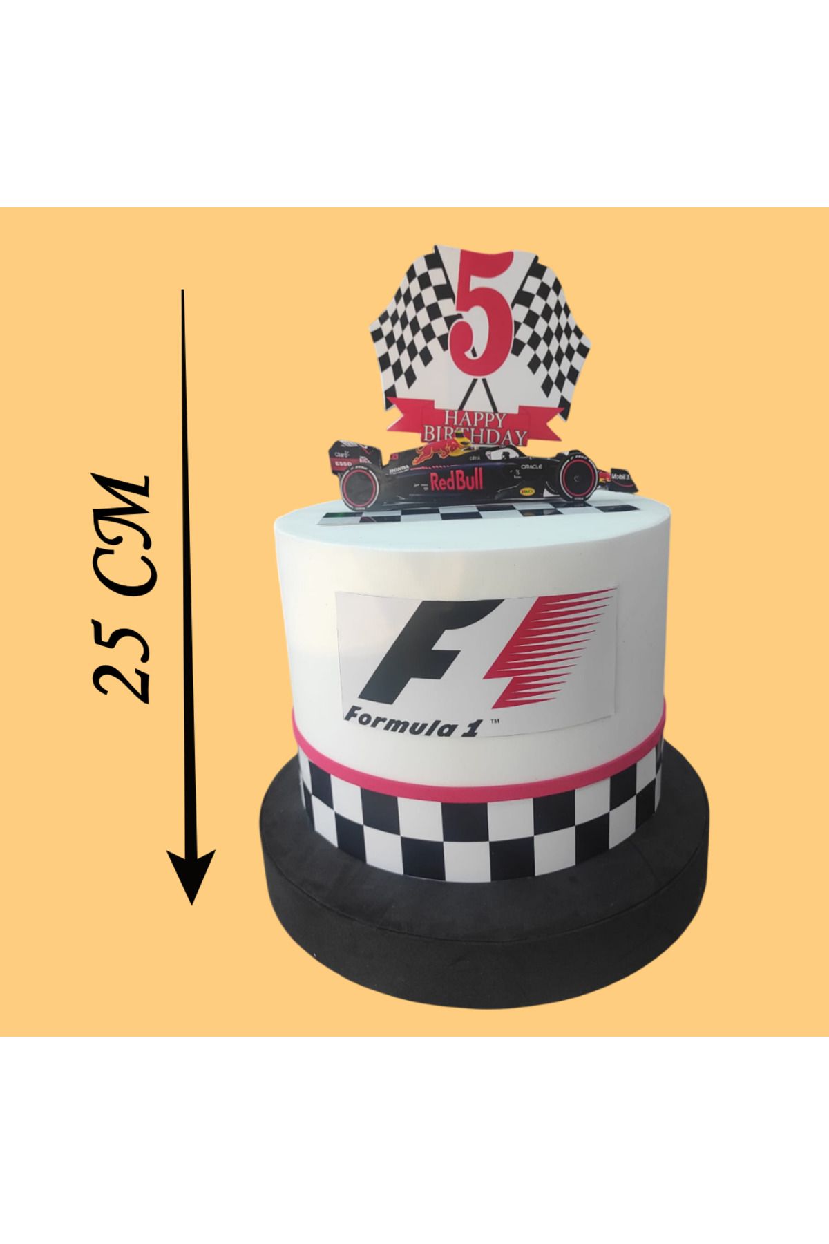 bizdenpastacılık FORMULA 1 ARABA PASTASI MAKET PASTA ARABA PASTA