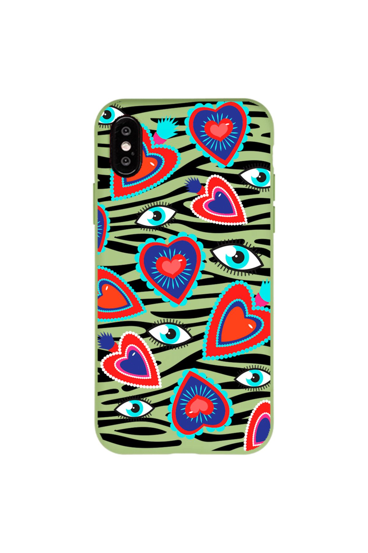 Royaleks iPhone XS Lansman Kılıf - Eye Of The Heart