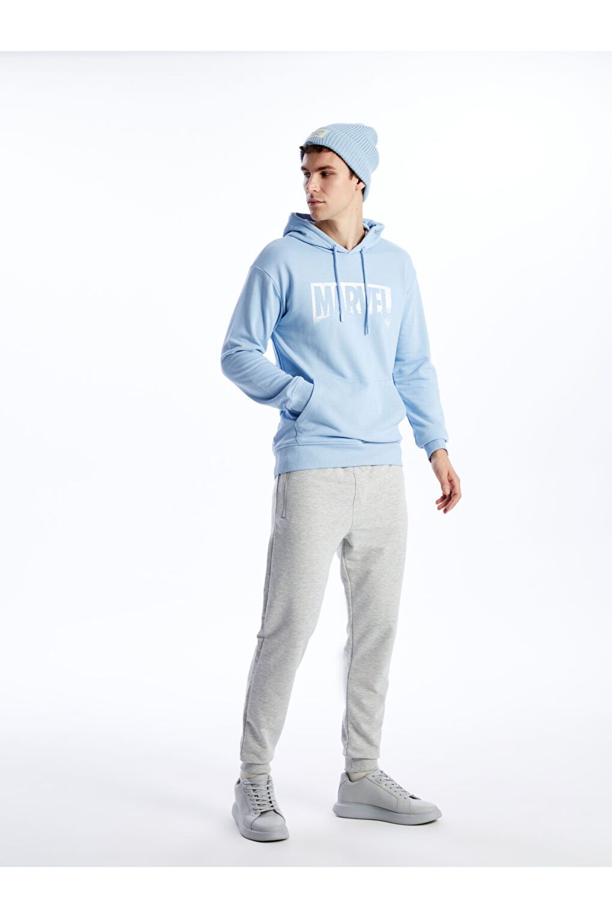 LC Waikiki XSIDE Gri Slim Fit Erkek Jogger Eşofman Altı S42005Z8NVY25