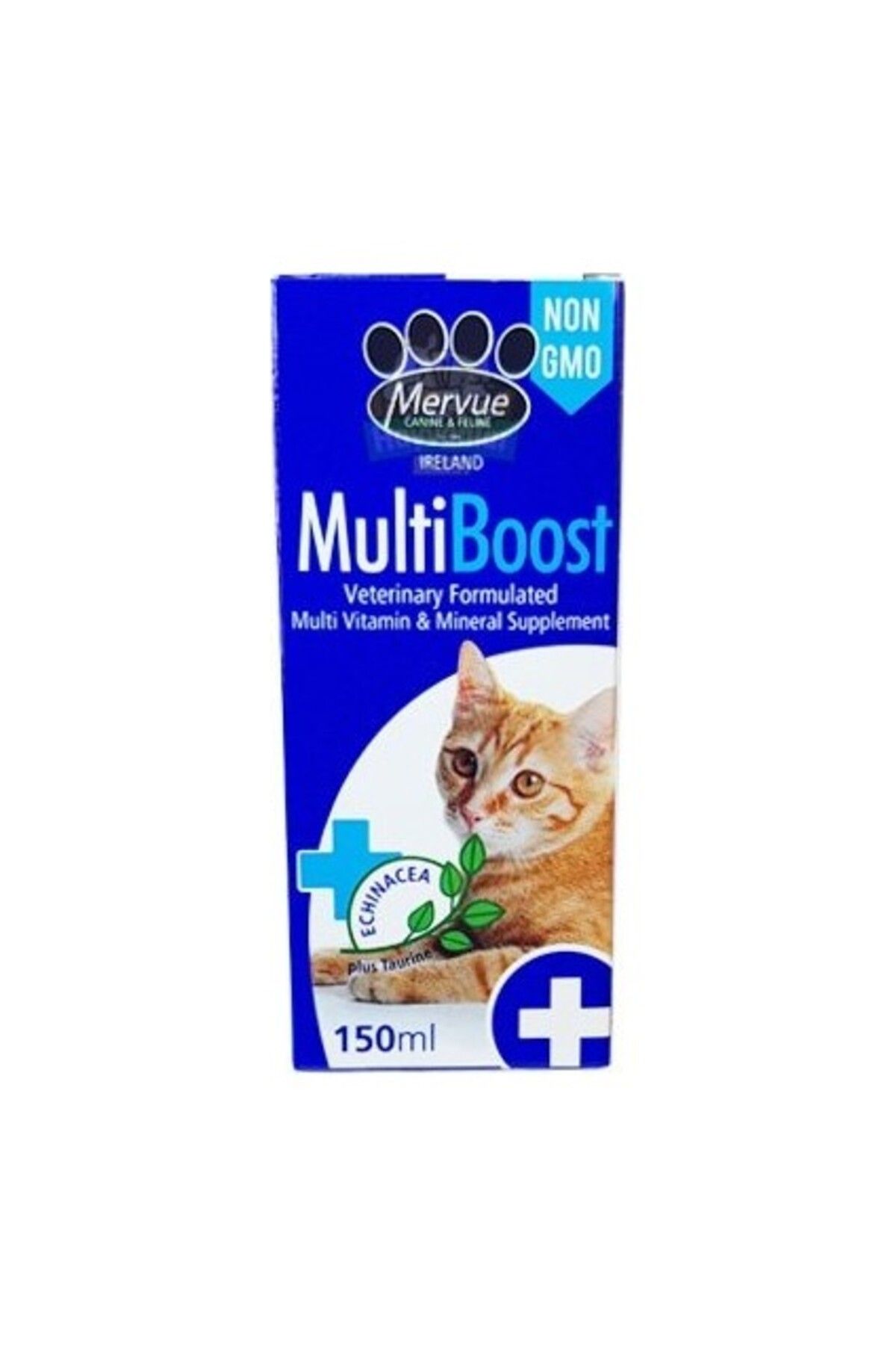 mervue Multiboost Kedi Multi Vitamin ve Mineral Destek Sıvısı 150 ml