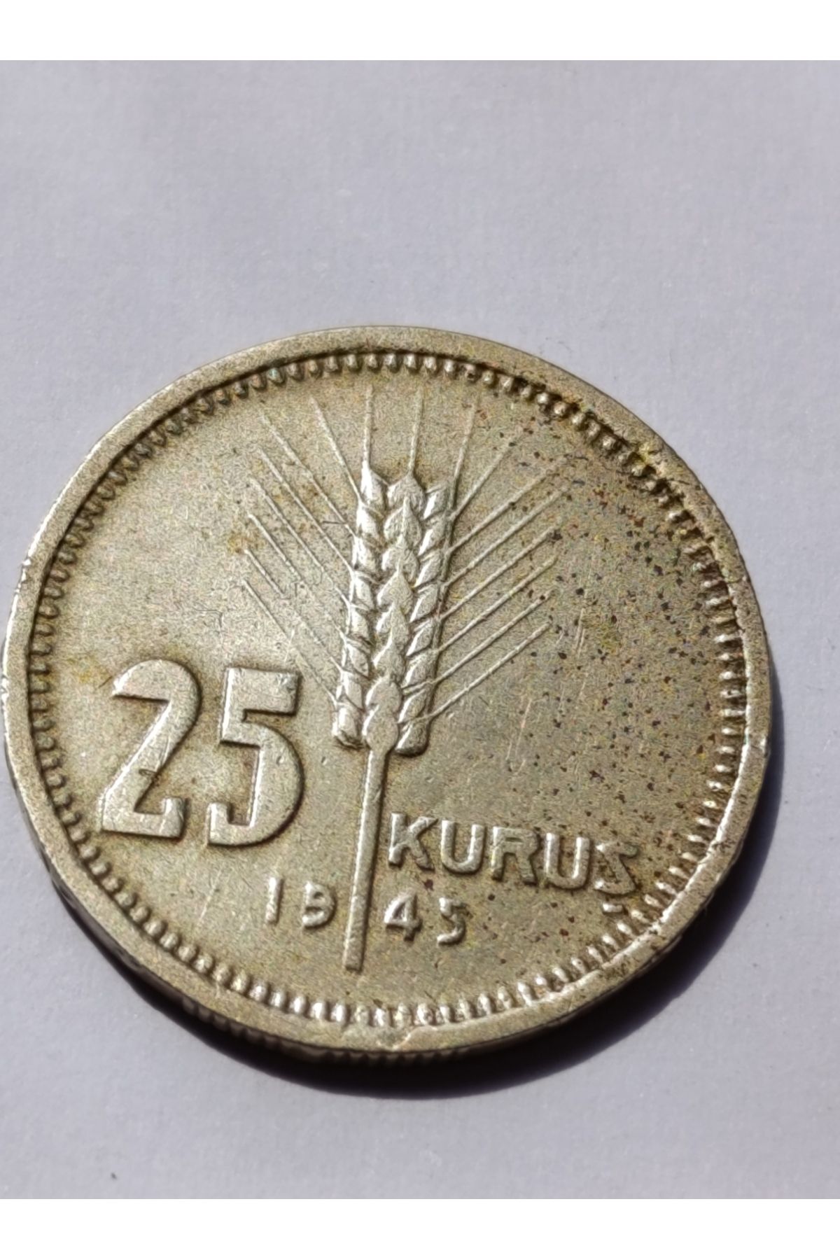 Koleksiyon T.C 1945 YILI 25 KURUŞ ÇA